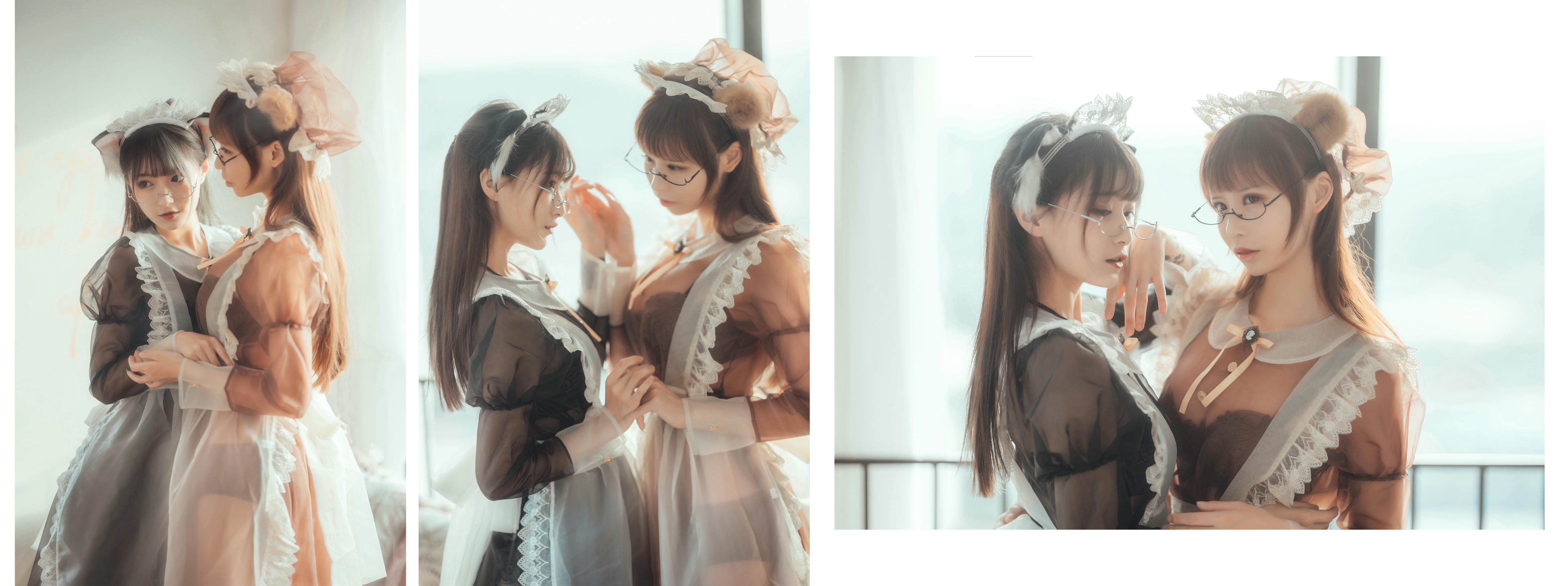 [喵糖映画] VOL.146 三人女仆[33P／430M]_第1集