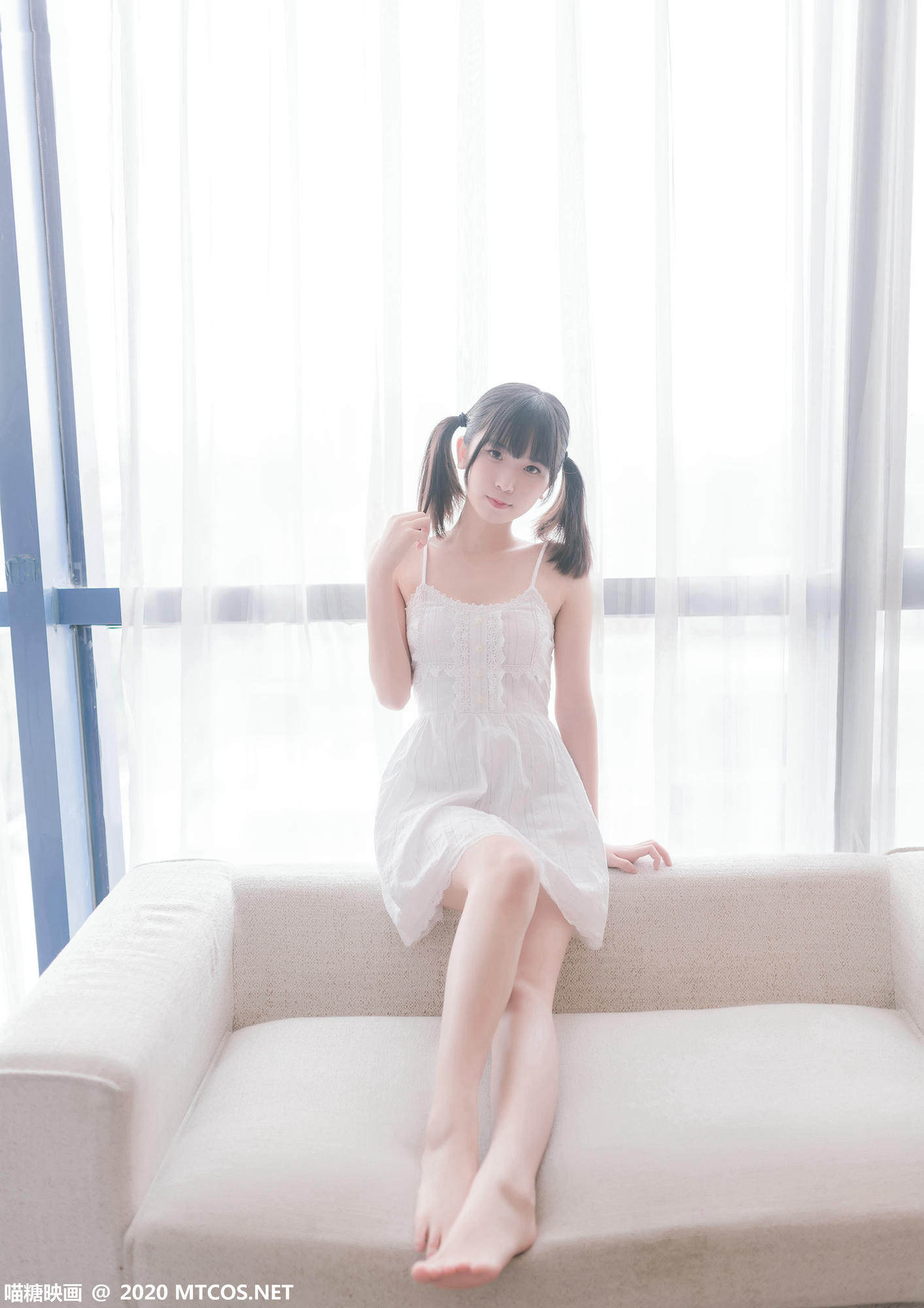 [喵糖映画] VOL.177 白裙少女[47P／233M]_第2集