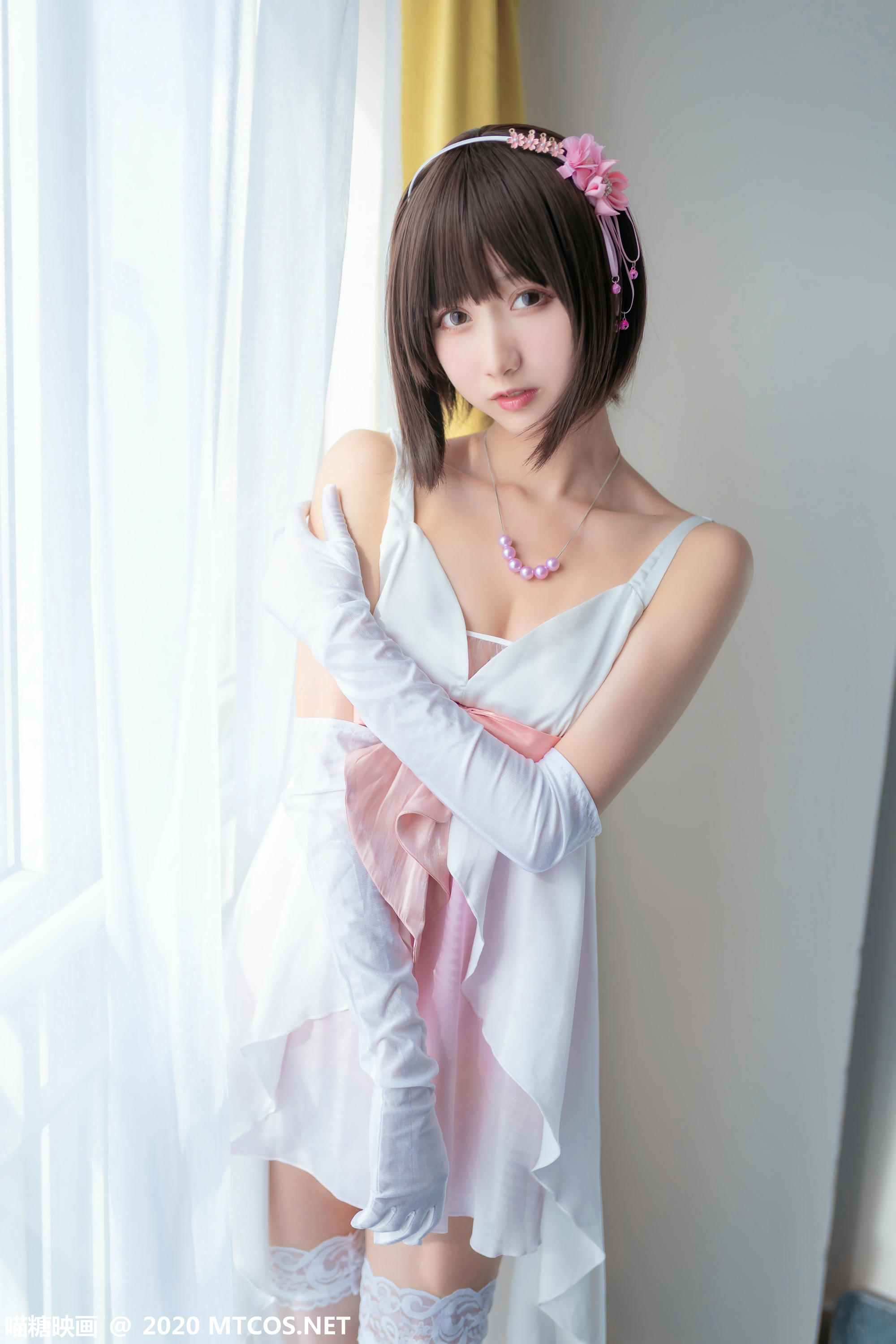 [喵糖映画] VOL.180 加藤惠礼服[26P／213M]_第1集