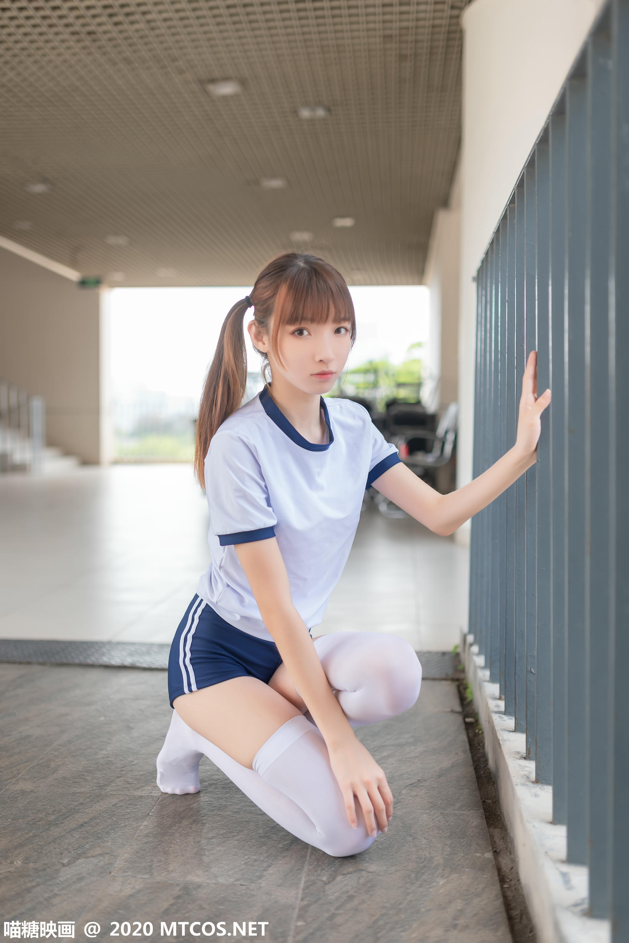 [喵糖映画] VOL.182 白袜体操服[50P／325M]_第1集
