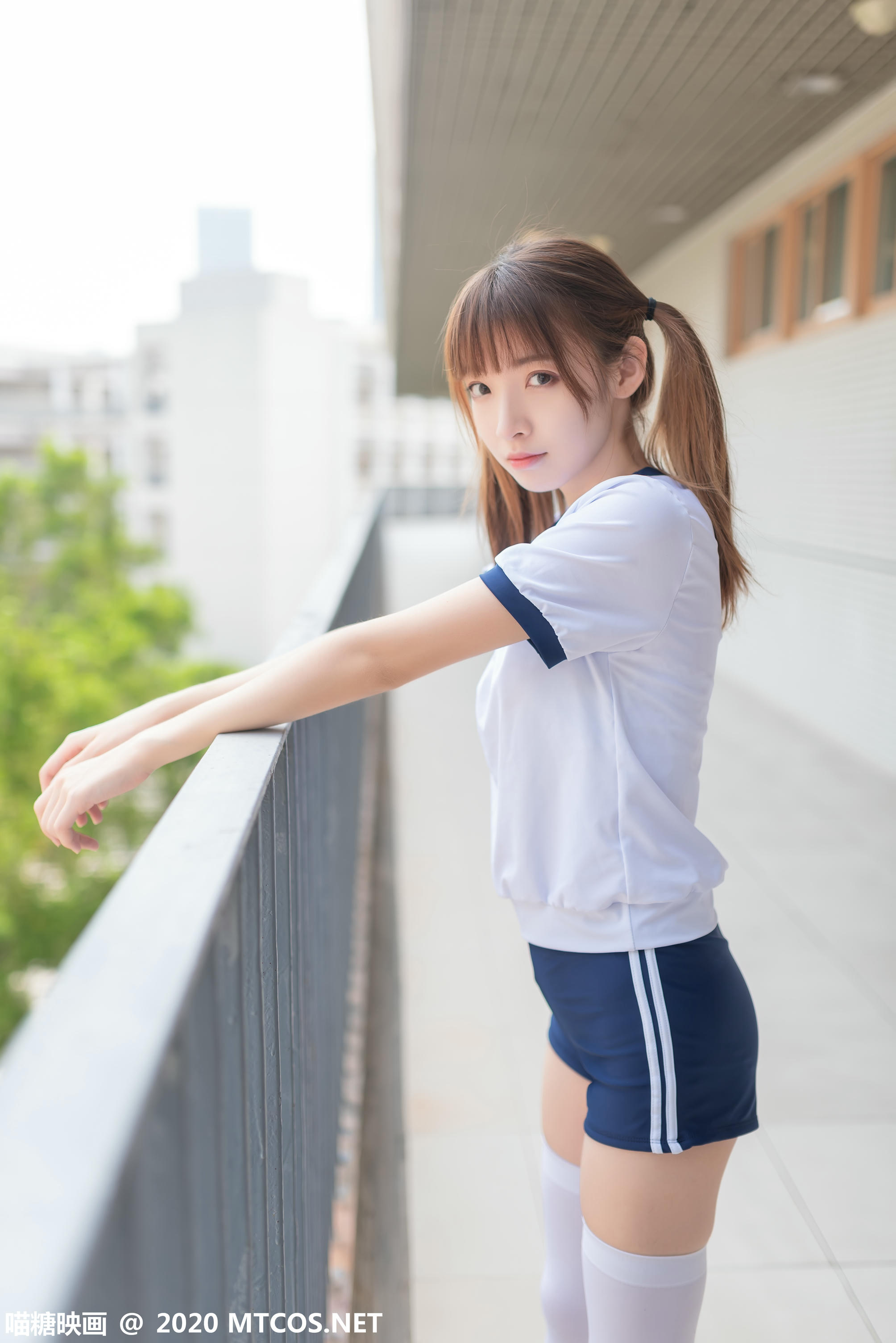 [喵糖映画] VOL.182 白袜体操服[50P／325M]_第1集
