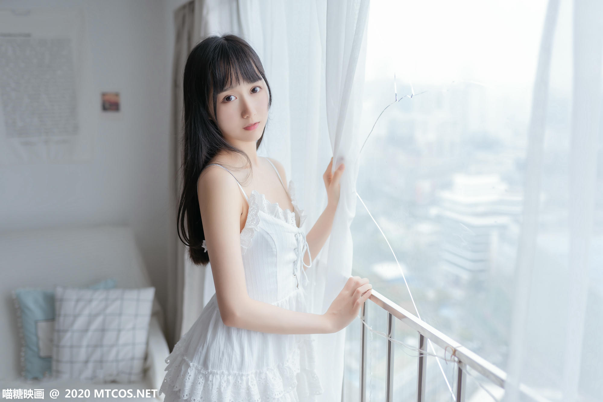[喵糖映画] VOL.187 白裙少女[40P／169MB]_第1集