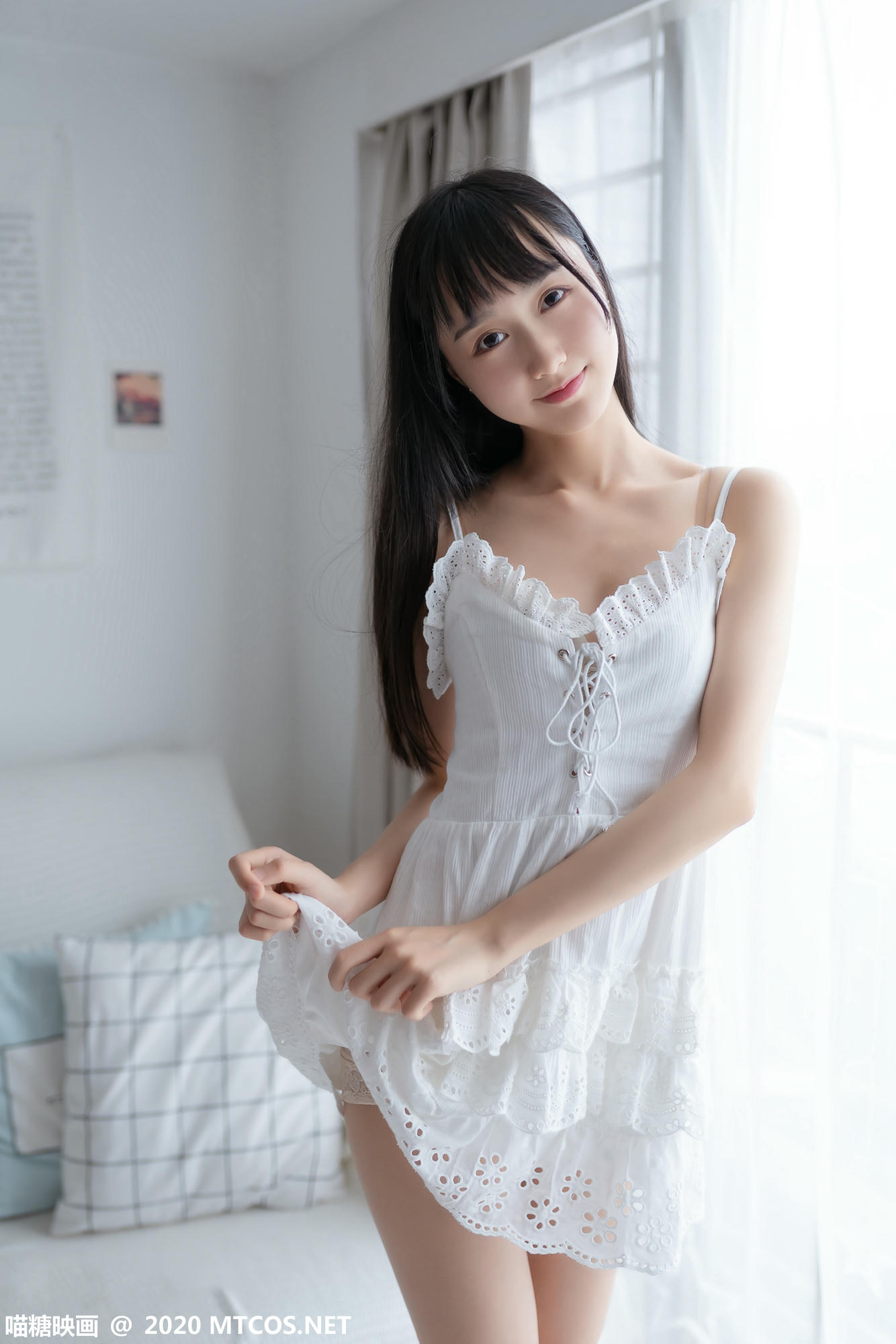 [喵糖映画] VOL.187 白裙少女[40P／169MB]_第2集