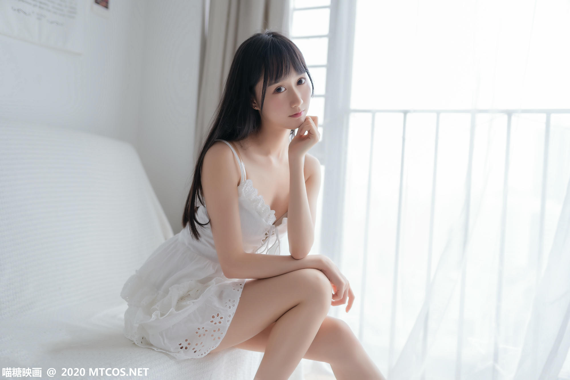 [喵糖映画] VOL.187 白裙少女[40P／169MB]_第2集