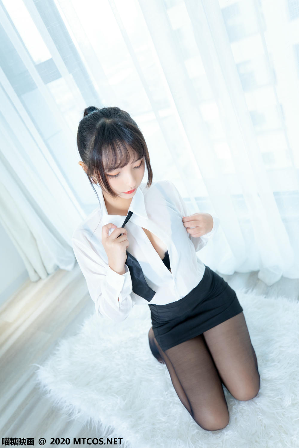 [喵糖映画] VOL.202 OL制服裙[70P／191MB]_第3集