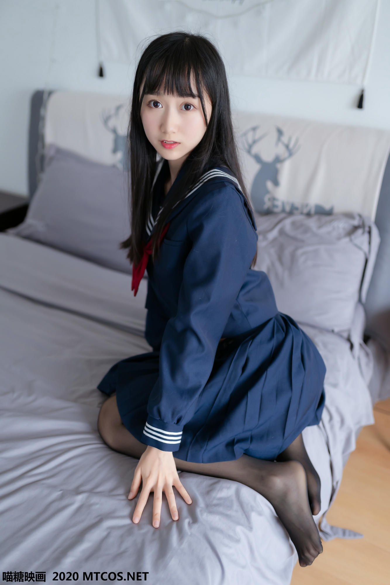 [喵糖映画] JKL.005 水手JK制服[42P／215MB]_第1集