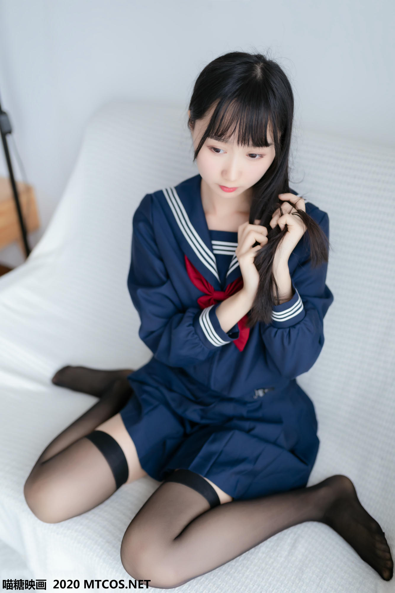 [喵糖映画] JKL.005 水手JK制服[42P／215MB]_第1集