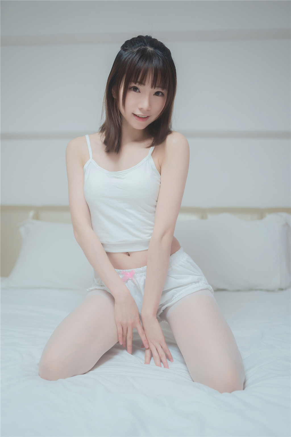[喵糖映画] VOL.269 白色套装[40P／14.2MB]_第1集