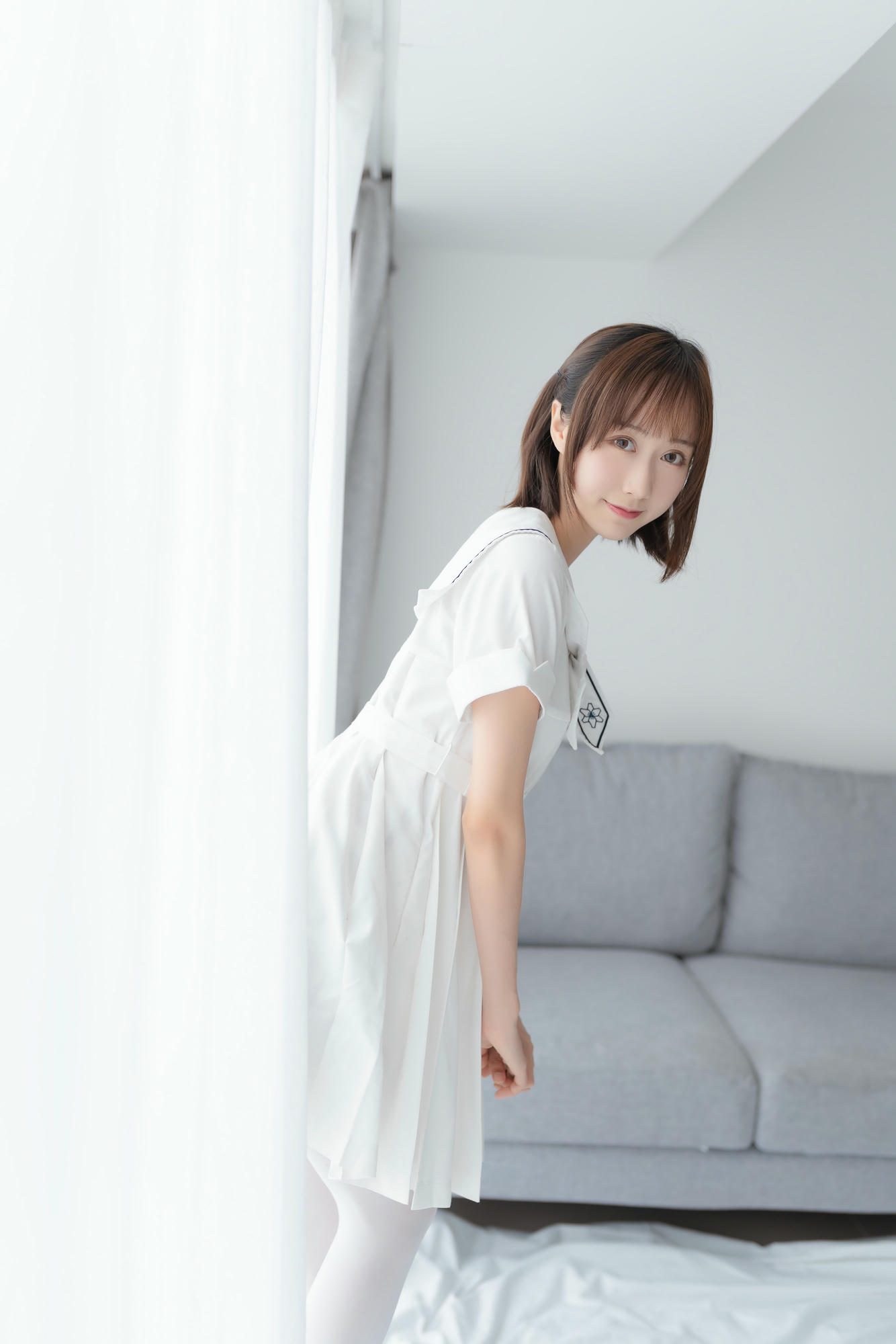 [喵糖映画] VOL.271 纯色白裙[39P／112MB]_第1集
