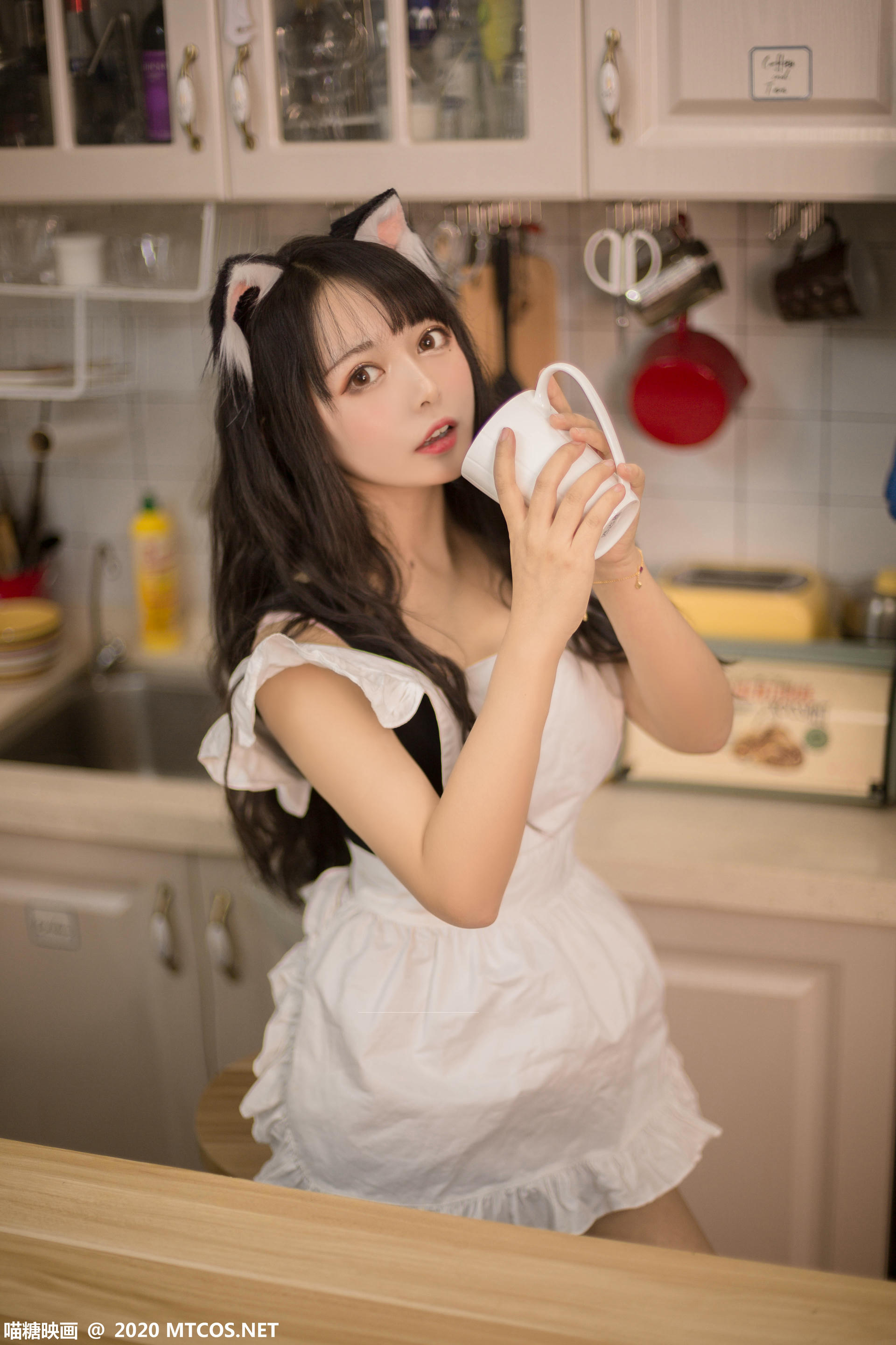 [喵糖映画] VOL.296 厨房猫娘[20P／158MB]_第1集
