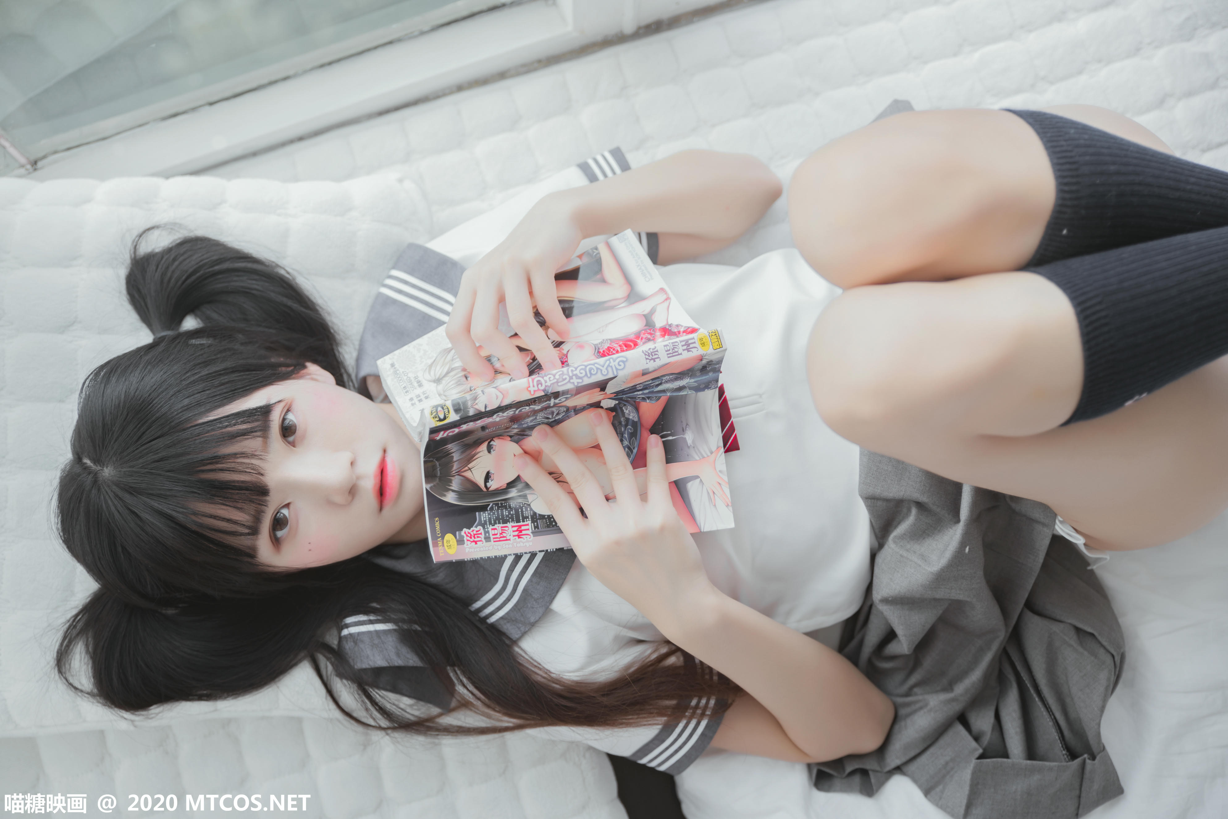 [喵糖映画] VOL.310 水手少女[25P／448MB]_第1集