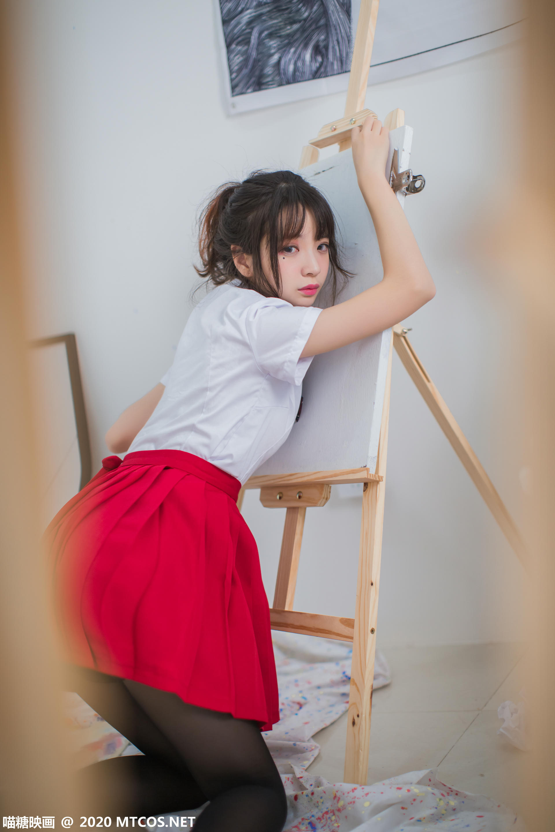 [喵糖映画] VOL.319 画室少女[23P／275MB]_第1集