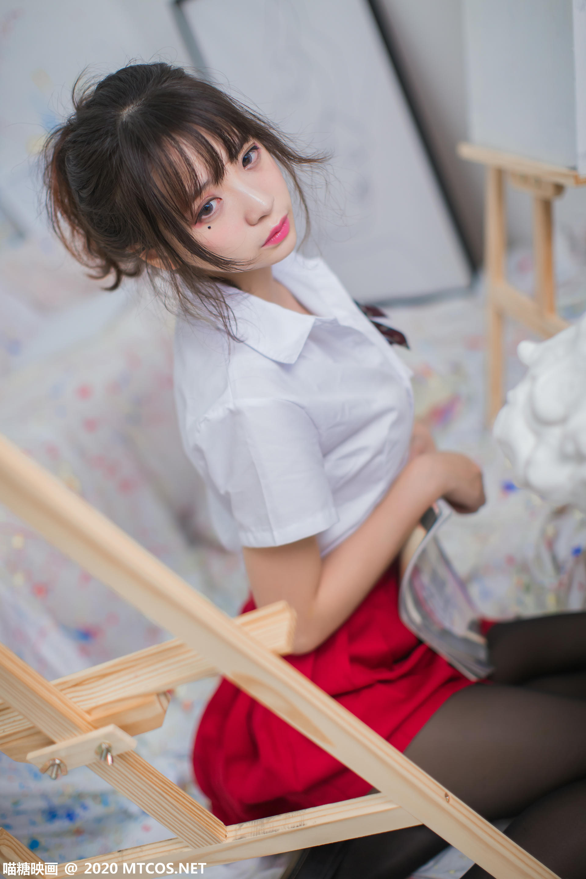 [喵糖映画] VOL.319 画室少女[23P／275MB]_第1集