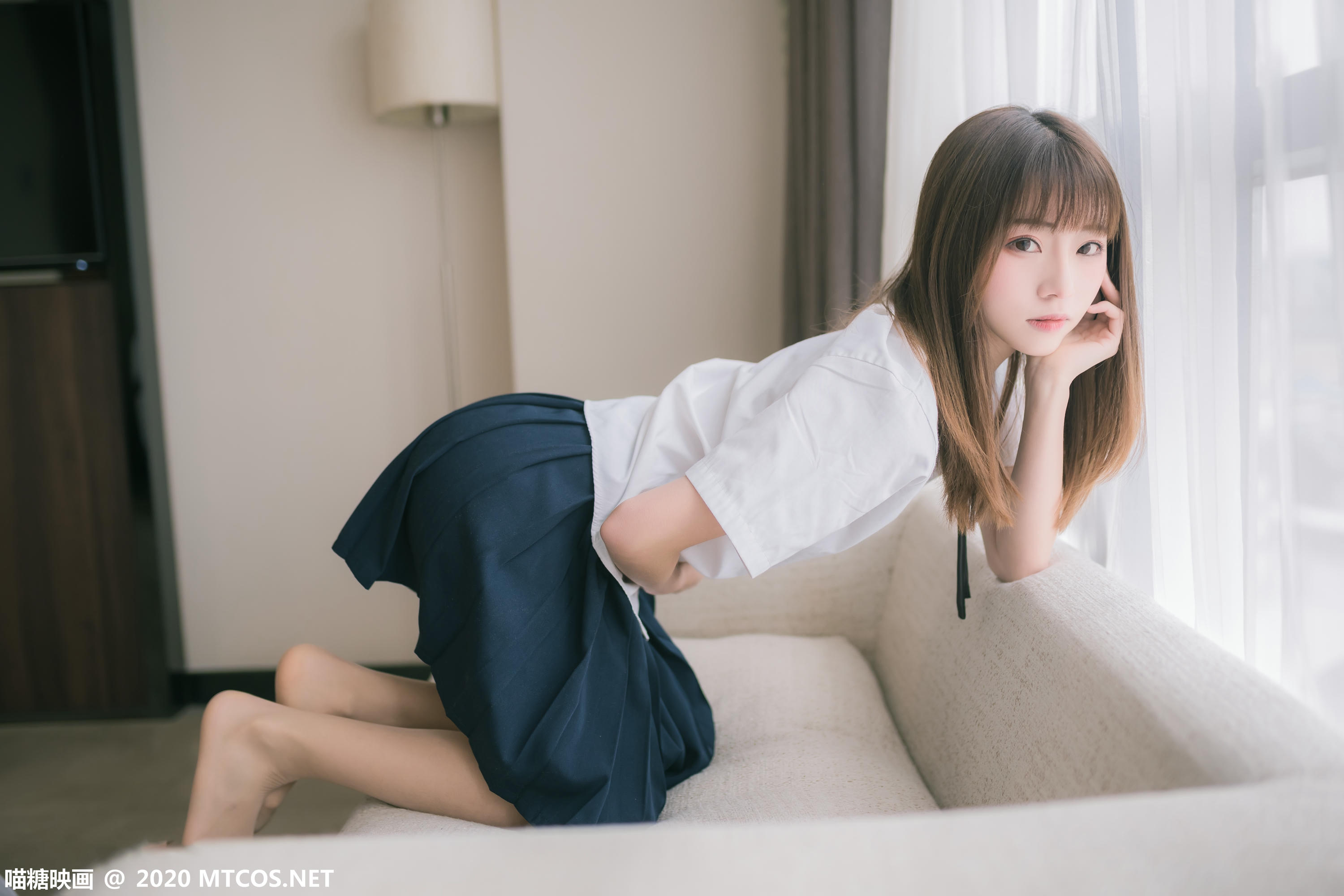 [喵糖映画] JKL.012 夏季校服JK制服[48P／346MB]_第2集