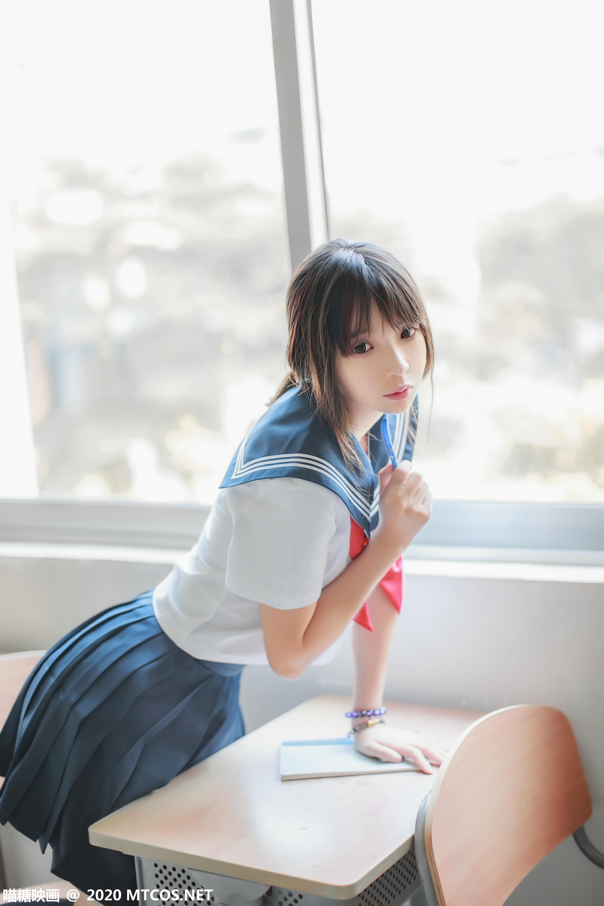 [喵糖映画] VOL.340 同桌的水手服[33P／519MB]_第1集