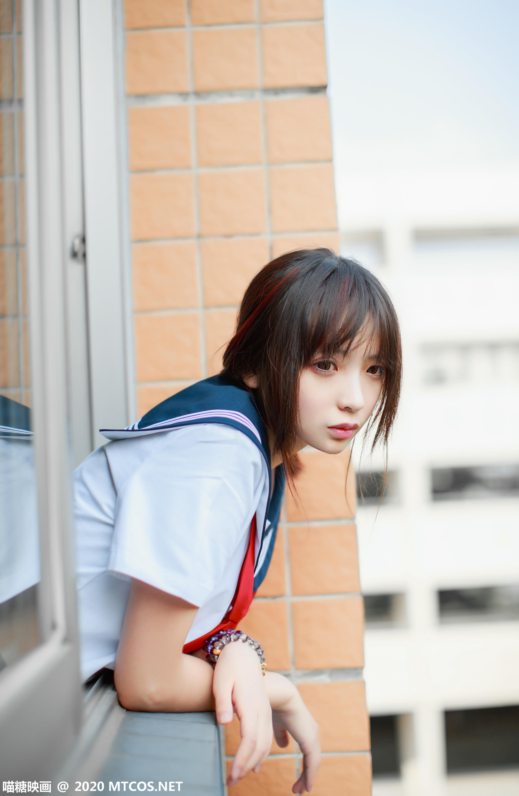 [喵糖映画] VOL.340 同桌的水手服[33P／519MB]_第1集