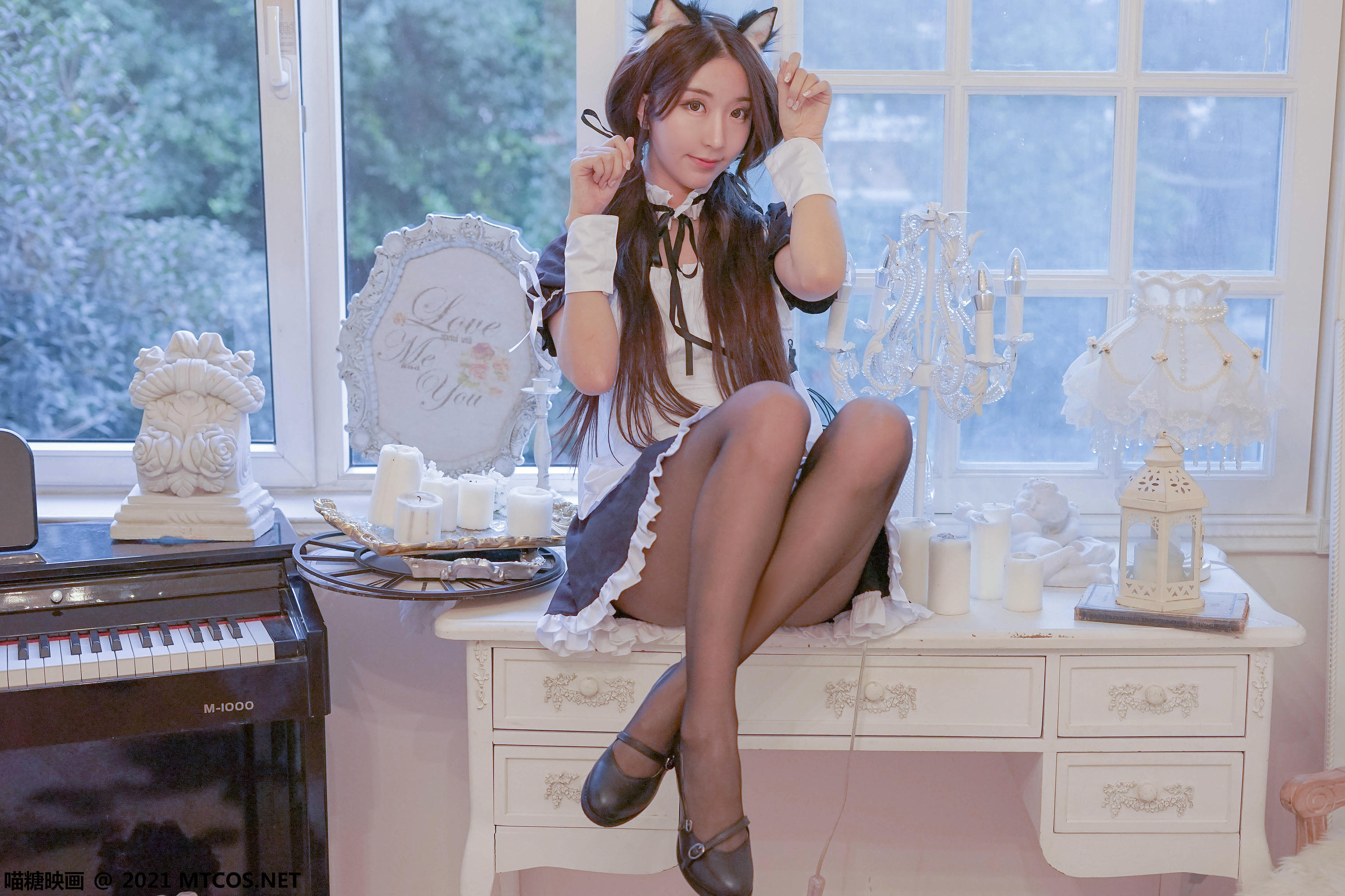[喵糖映画] VOL.348 猫儿女仆[22P／208MB]_第1集