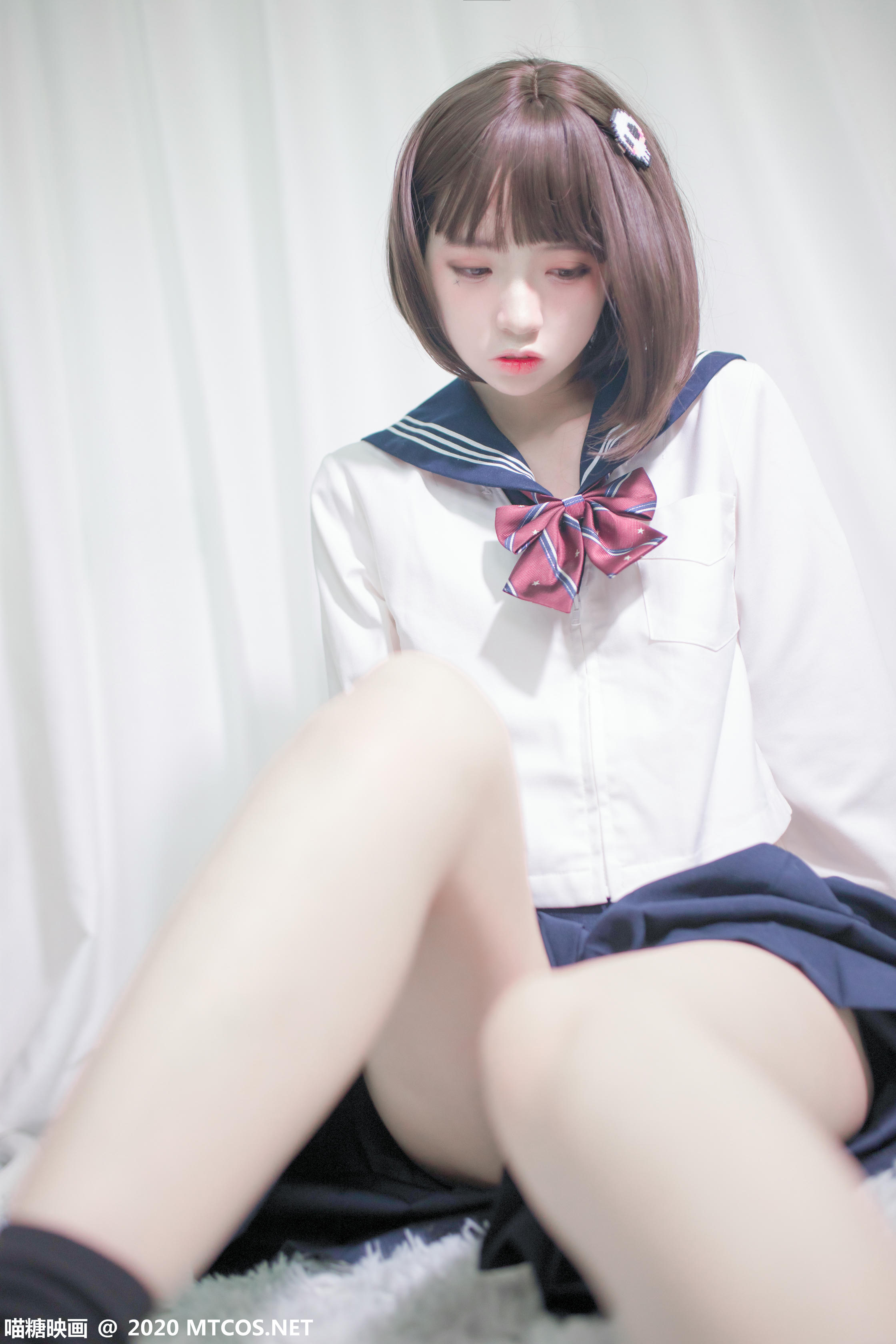 [喵糖映画] VOL.349 居家JK制服[20P／385MB]_第1集
