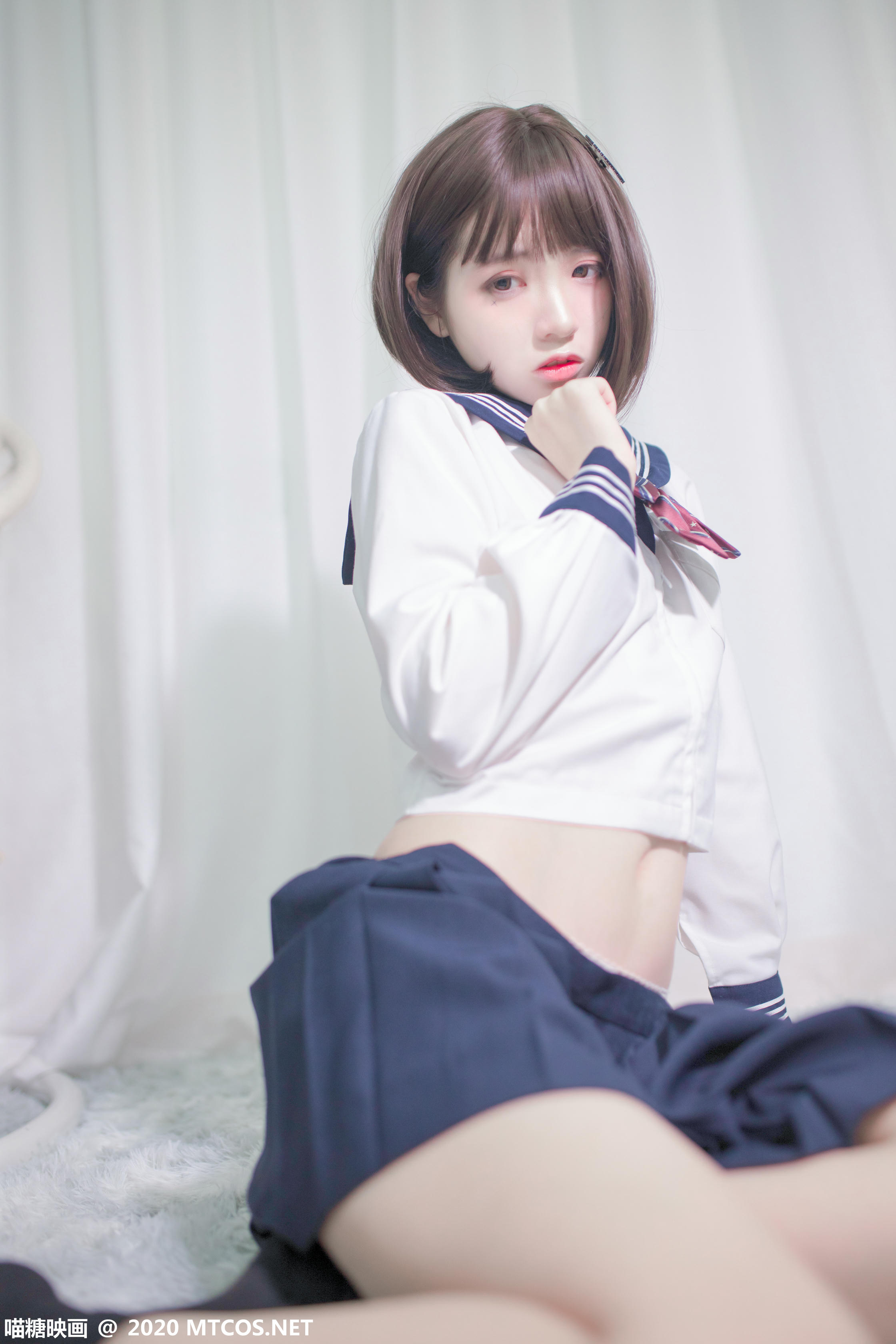 [喵糖映画] VOL.349 居家JK制服[20P／385MB]_第1集