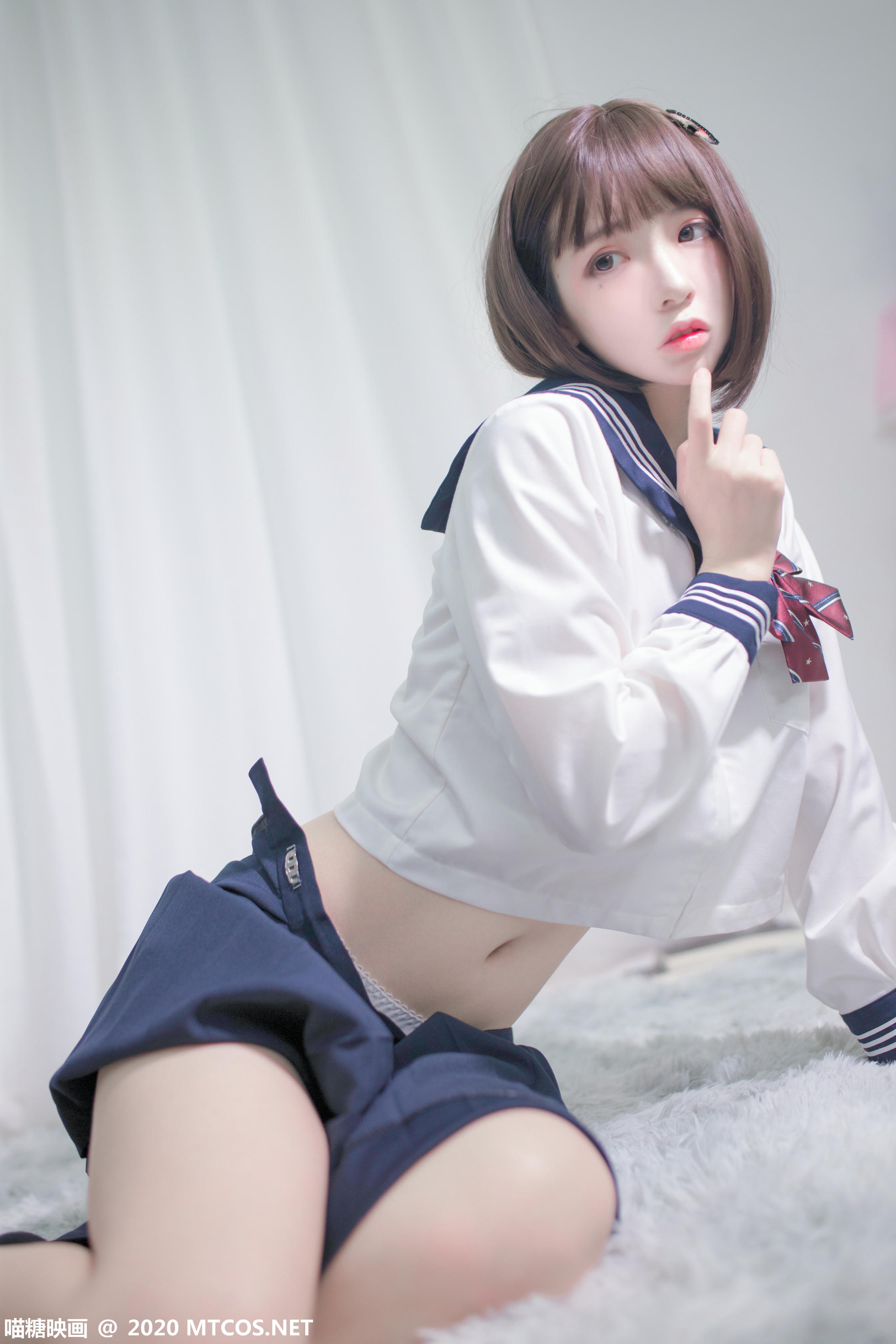 [喵糖映画] VOL.349 居家JK制服[20P／385MB]_第1集