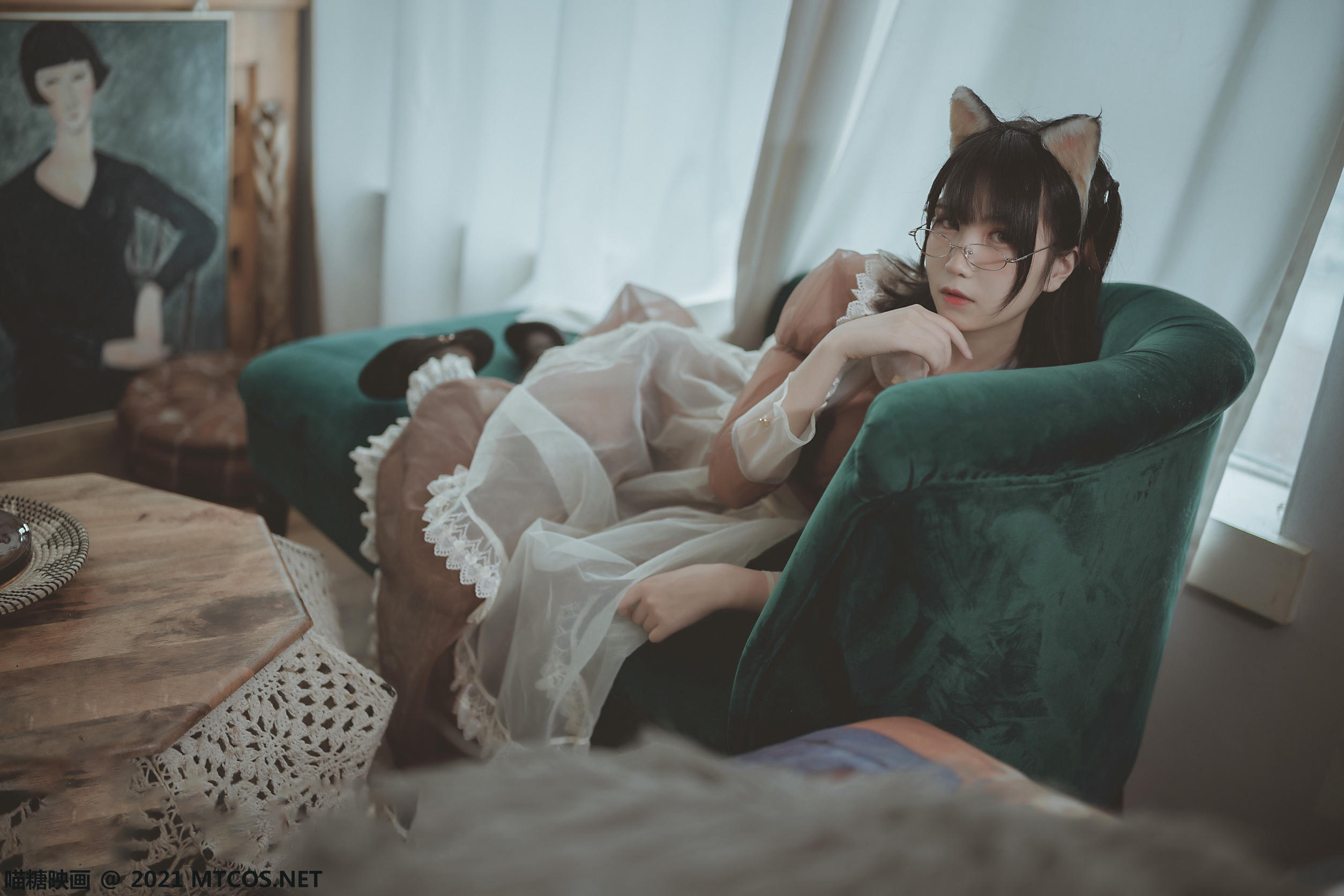 [喵糖映画] VOL.373 猫耳女仆[20P／212MB]_第1集