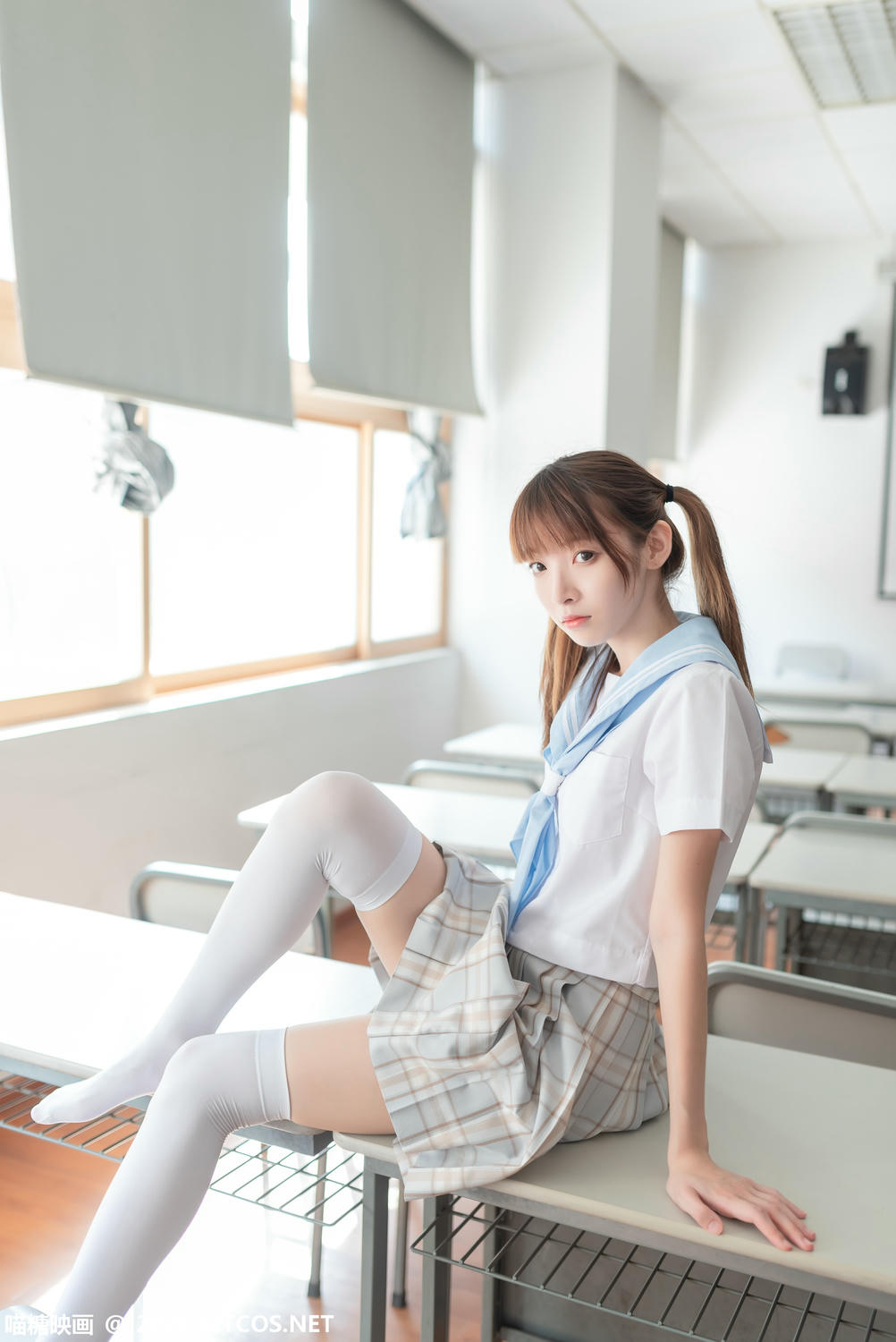 [喵糖映画] VOL.395 值日学妹[37P／68.2MB]_第2集