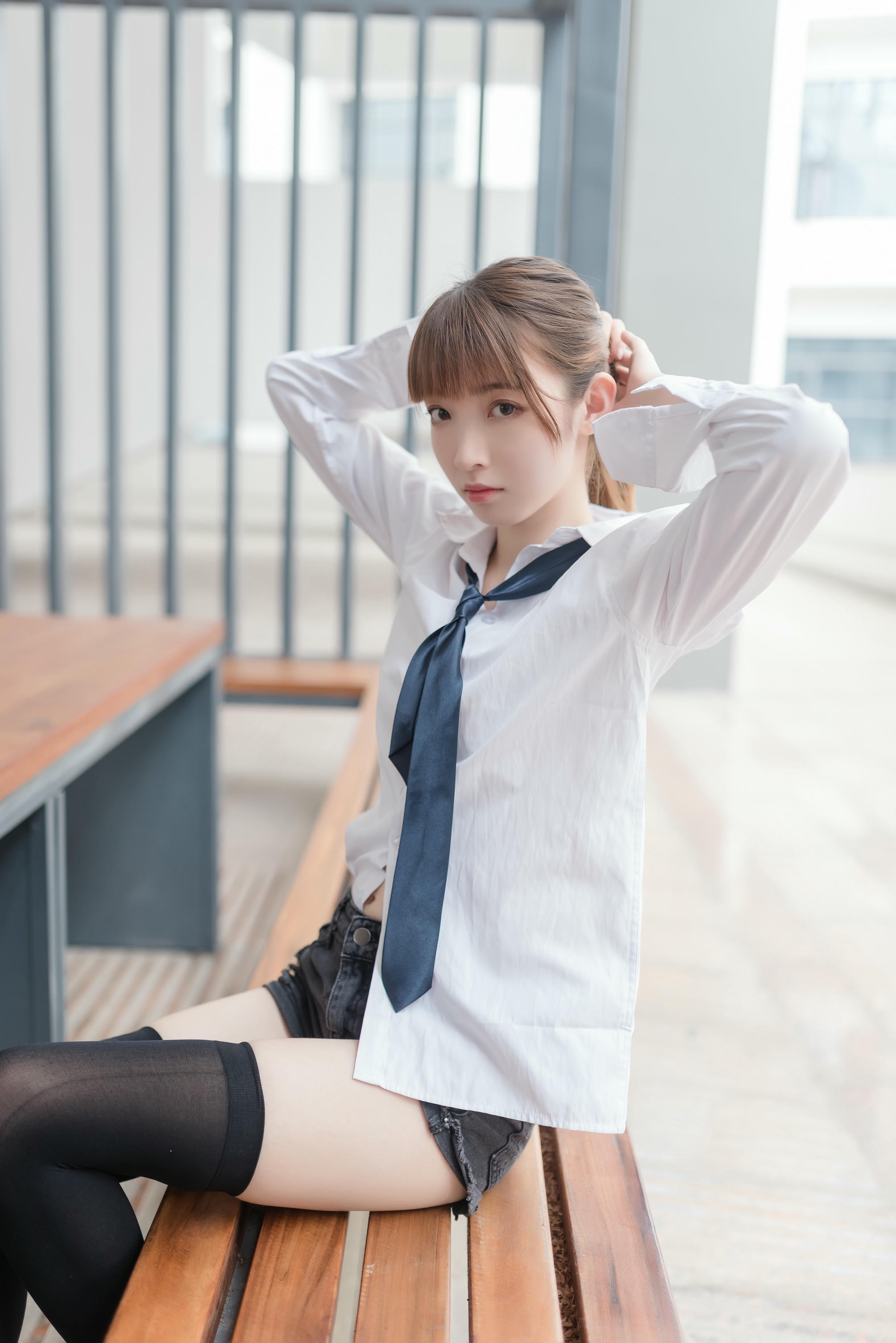 [喵糖映画]VOL.431 热裤女孩[49P／206MB]_第3集