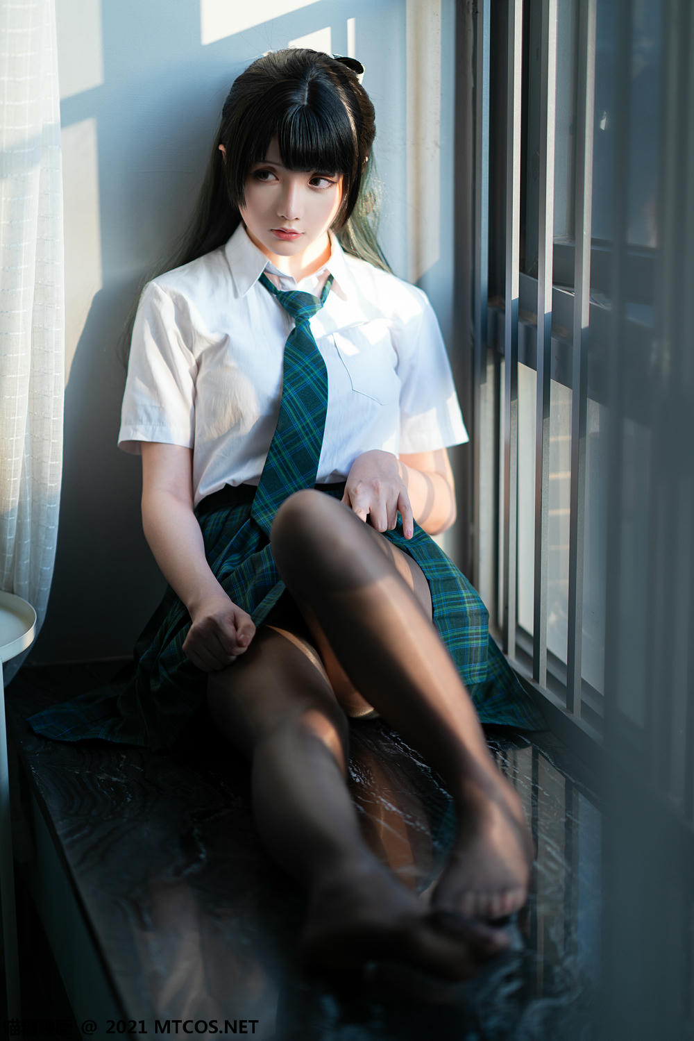 [喵糖映画]VOL.435 绿色JK[20P／90.4MB]_第1集