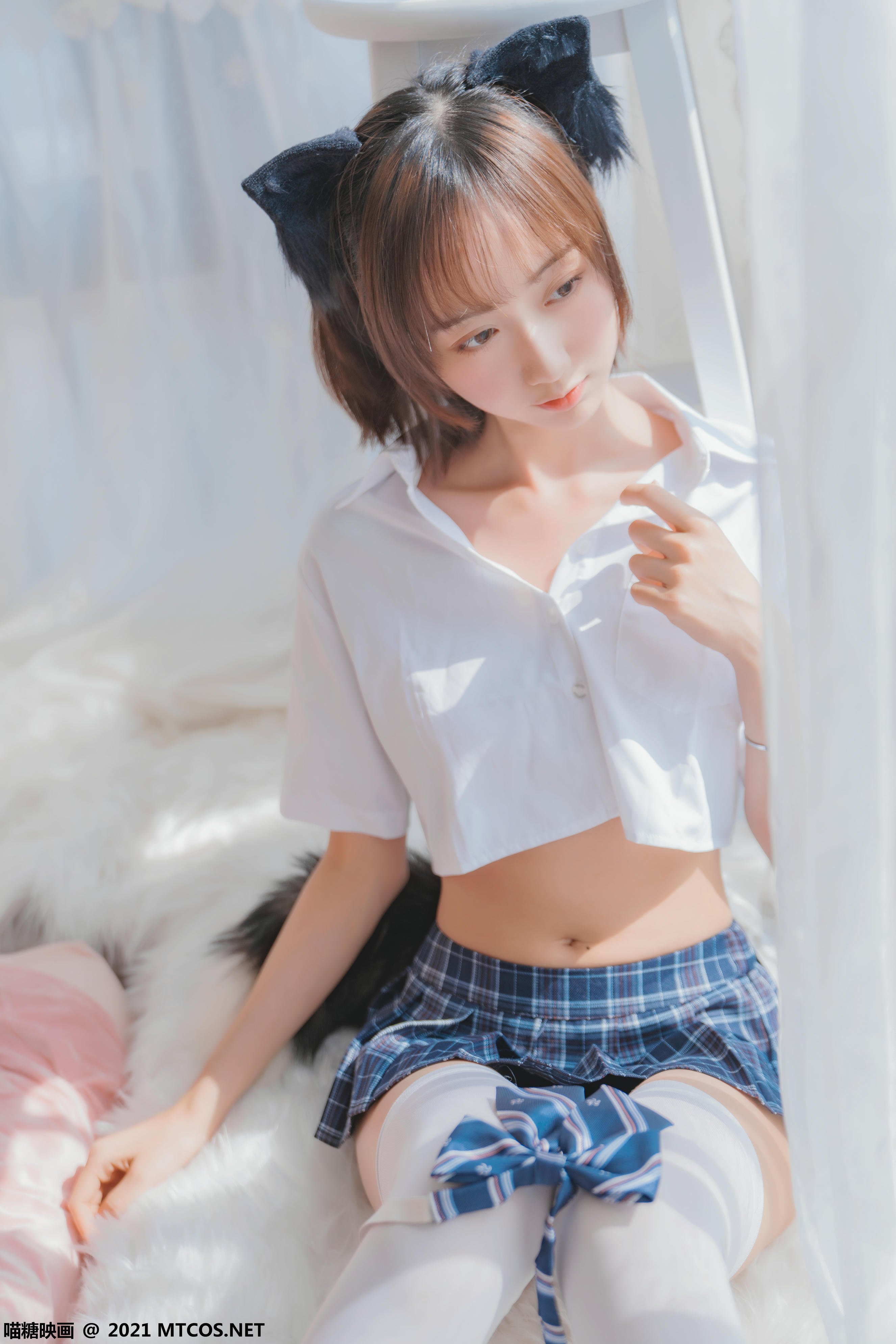 [喵糖映画]VOL.436 猫儿少女[33P／706MB]_第1集