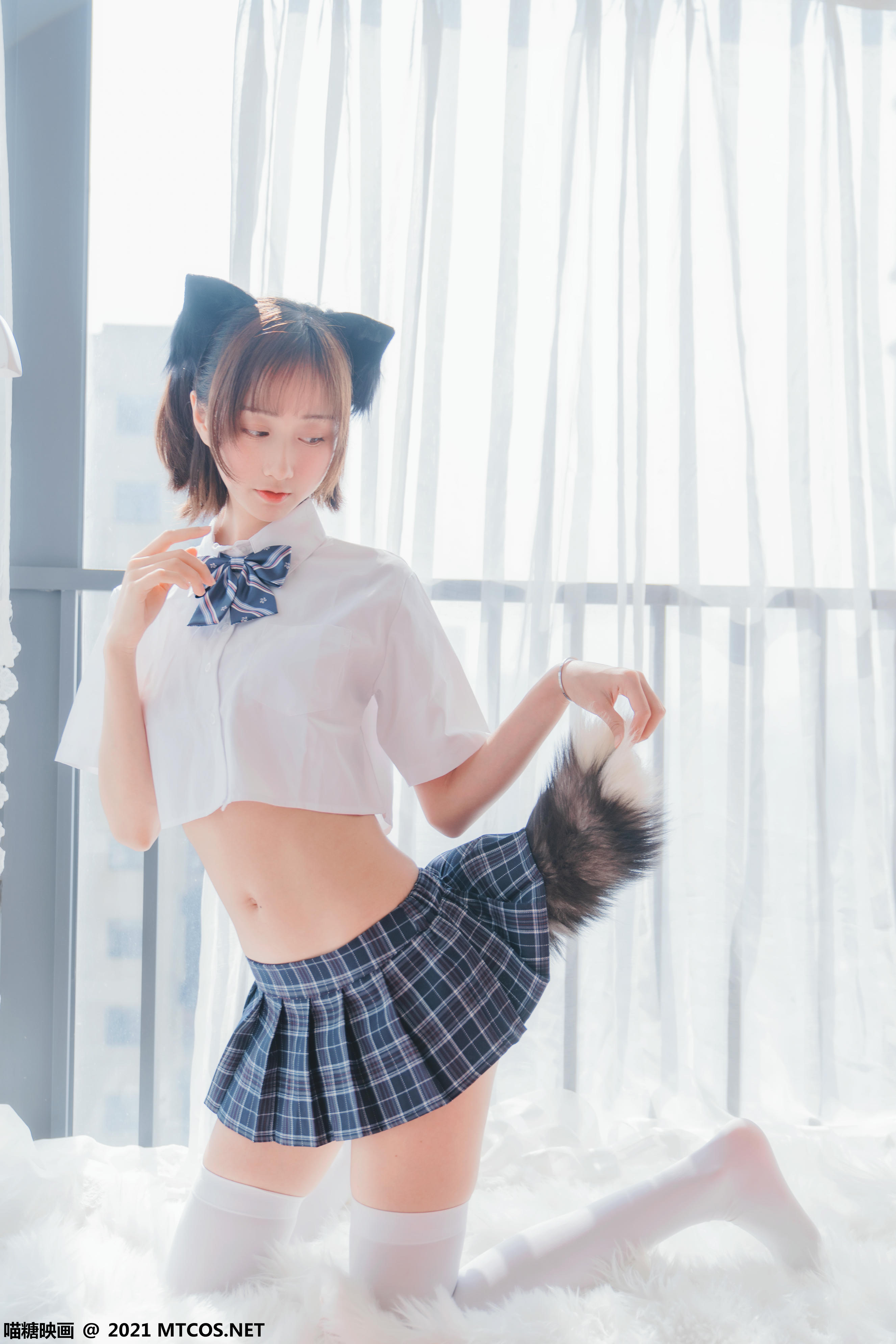 [喵糖映画]VOL.436 猫儿少女[33P／706MB]_第1集