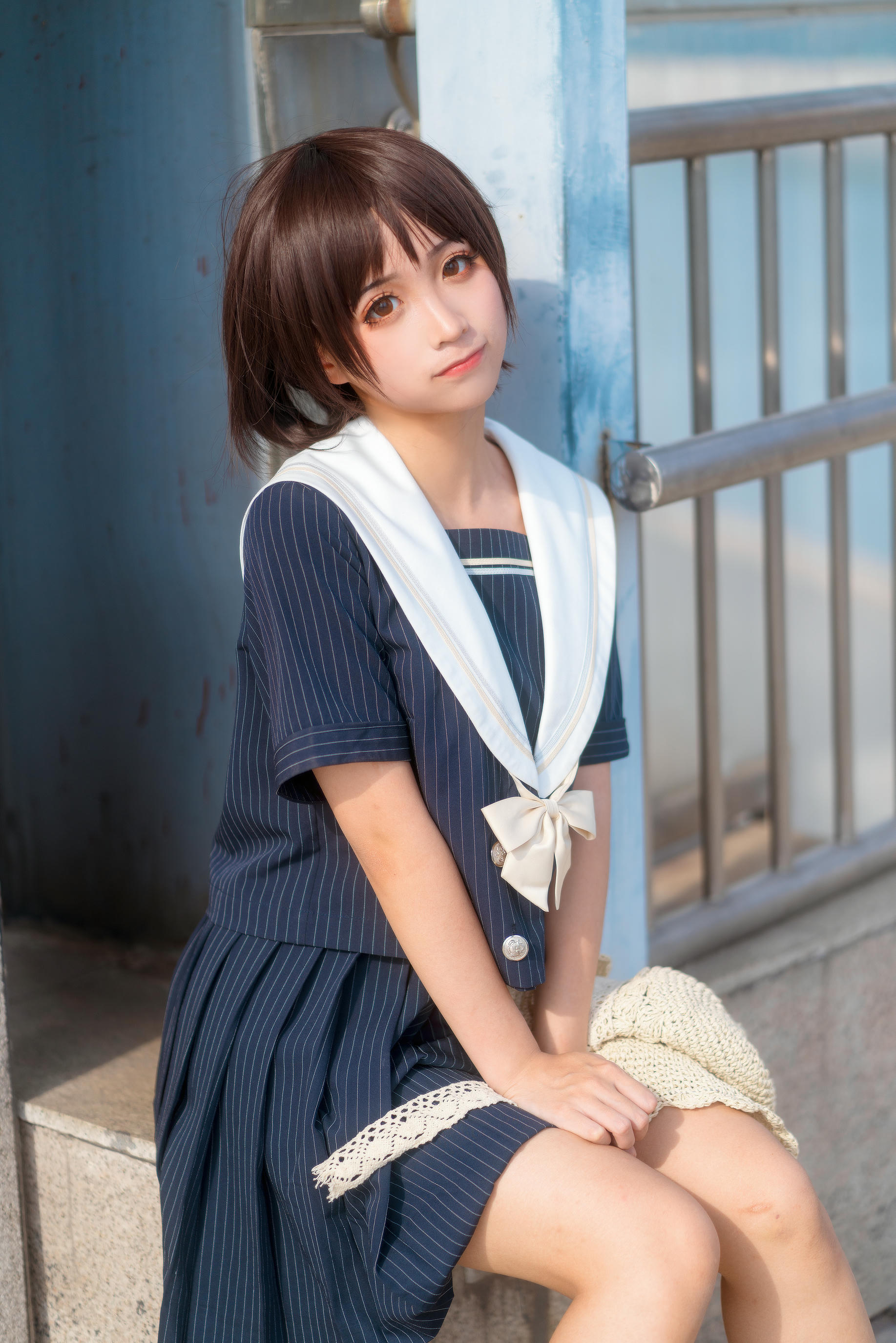 [喵糖映画] JKL.024 深蓝JK制服[40P／598MB]_第1集
