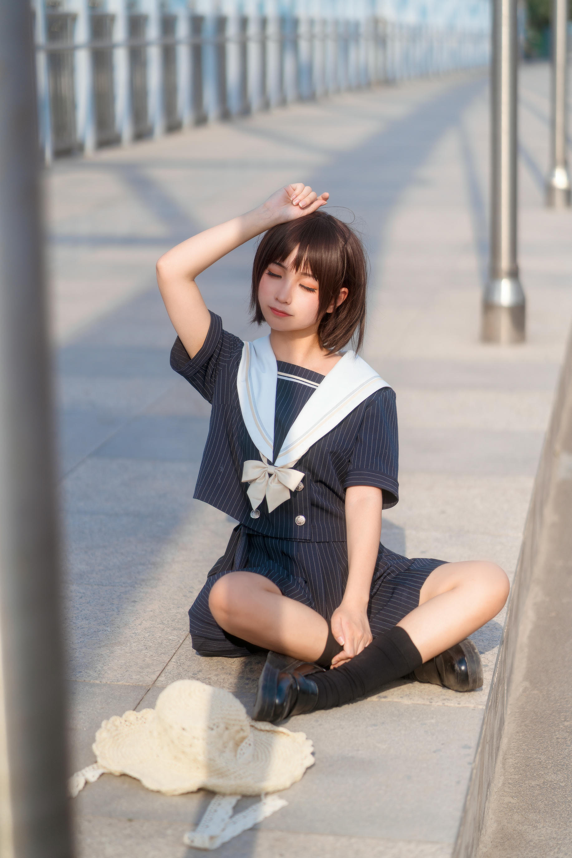 [喵糖映画] JKL.024 深蓝JK制服[40P／598MB]_第1集