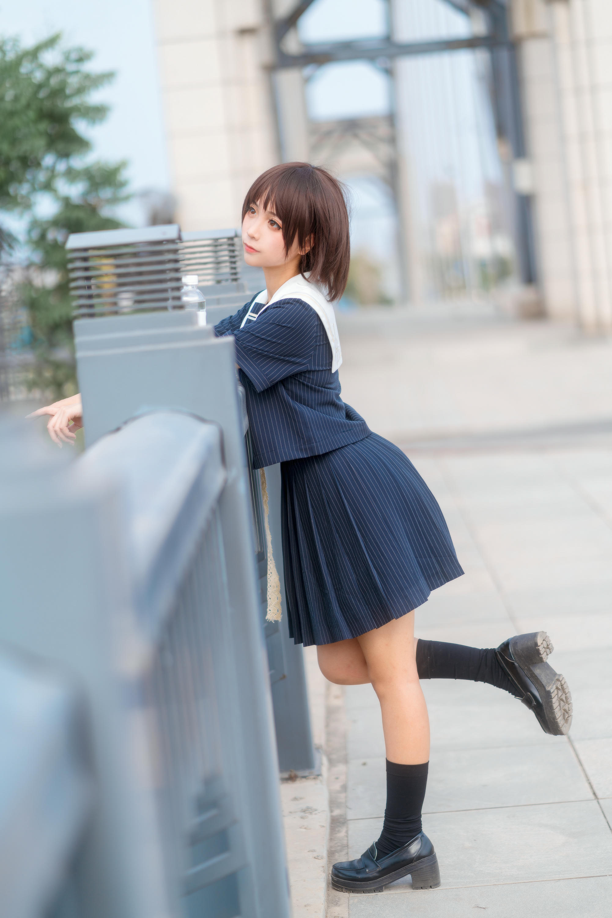 [喵糖映画] JKL.024 深蓝JK制服[40P／598MB]_第1集