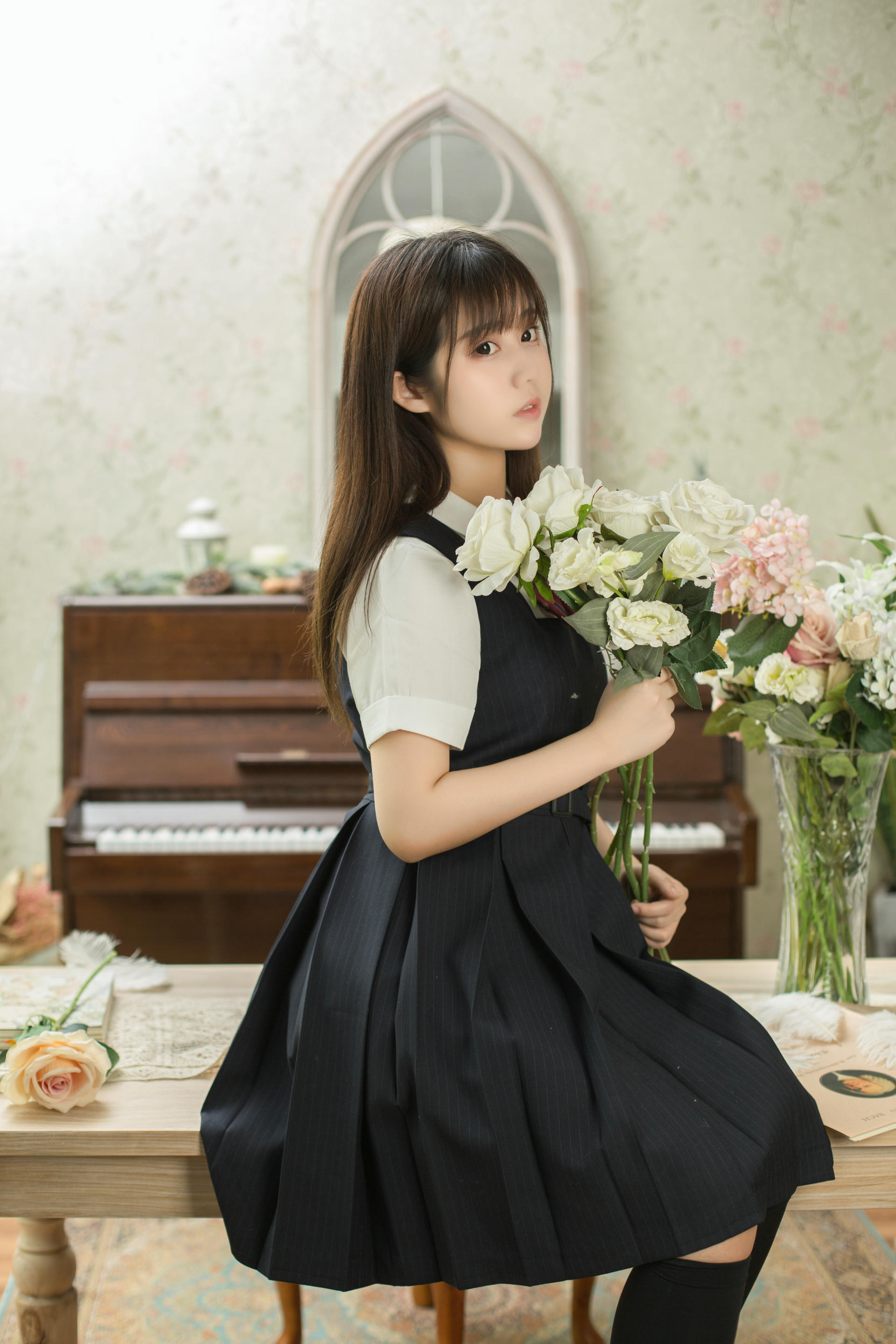 [喵糖映画] VOL.004 镜酱 JK制服[40P／578MB]_第1集