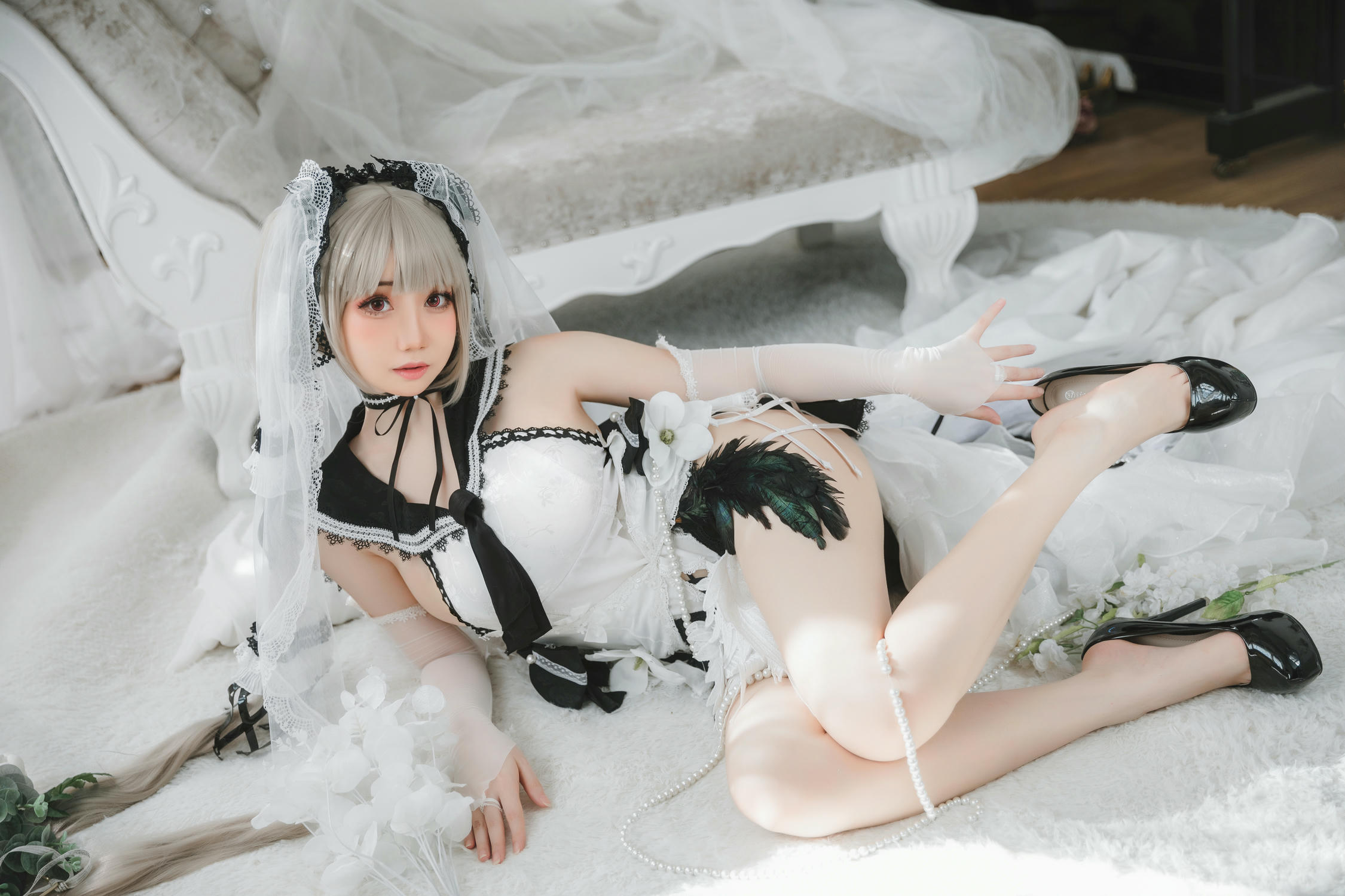 焖焖碳 NO.016 可畏礼服 [33P-203MB]_第2集