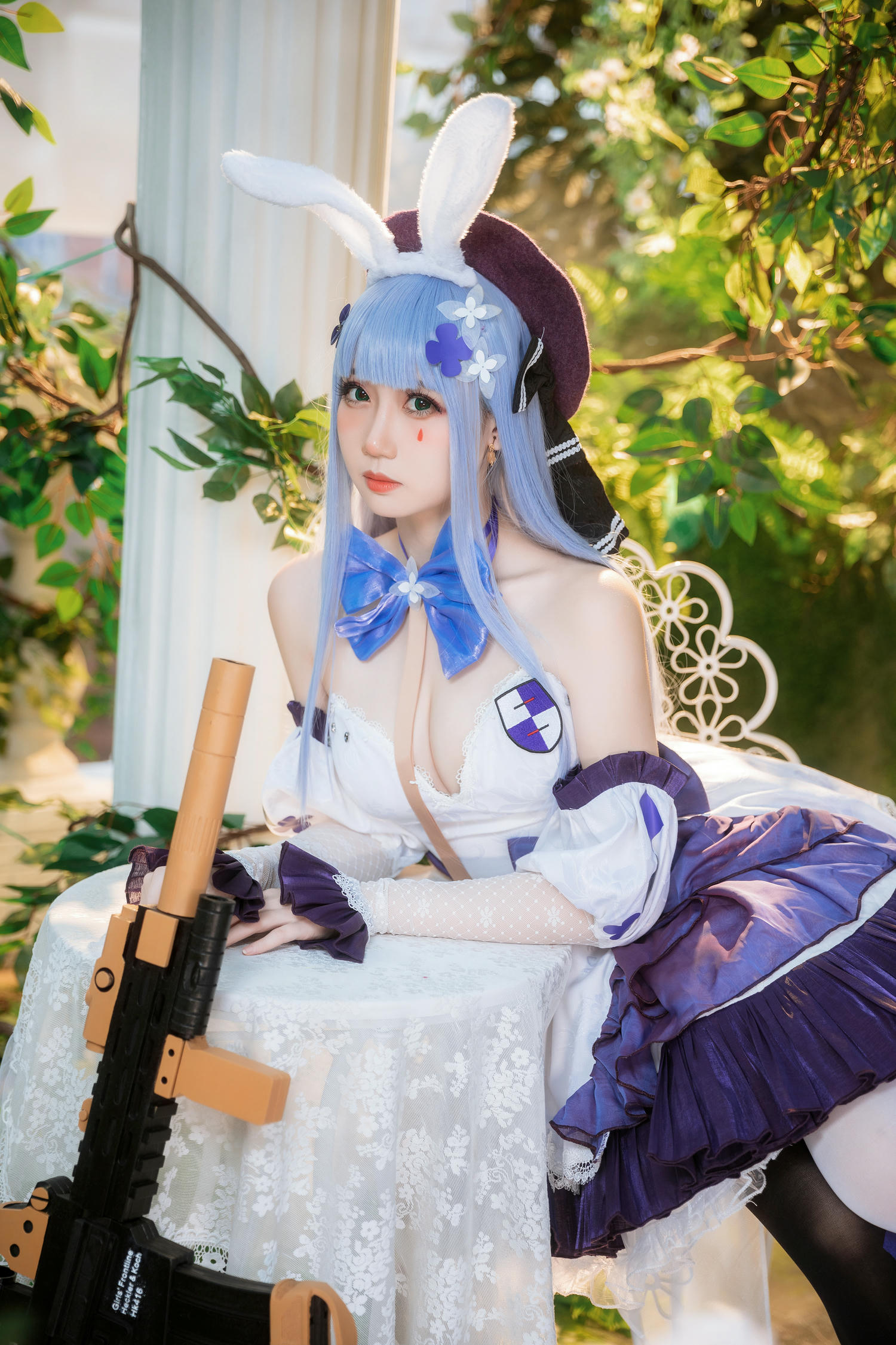 焖焖碳 NO.023 少女前线 HK416 [23P 214MB]_第1集