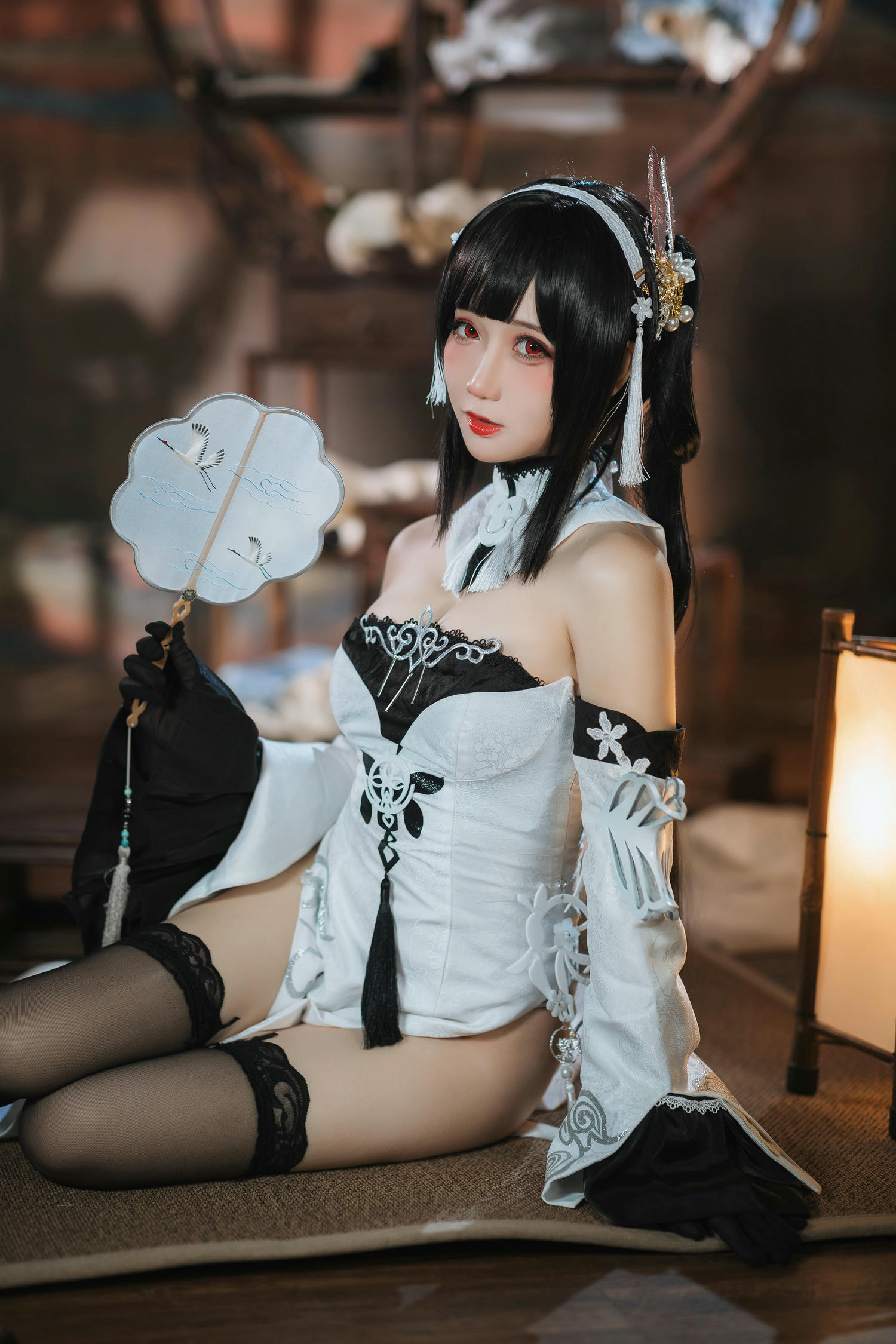 焖焖碳 NO.028 碧蓝航线 鎮海 白黑礼服 [23P-182MB]_第2集