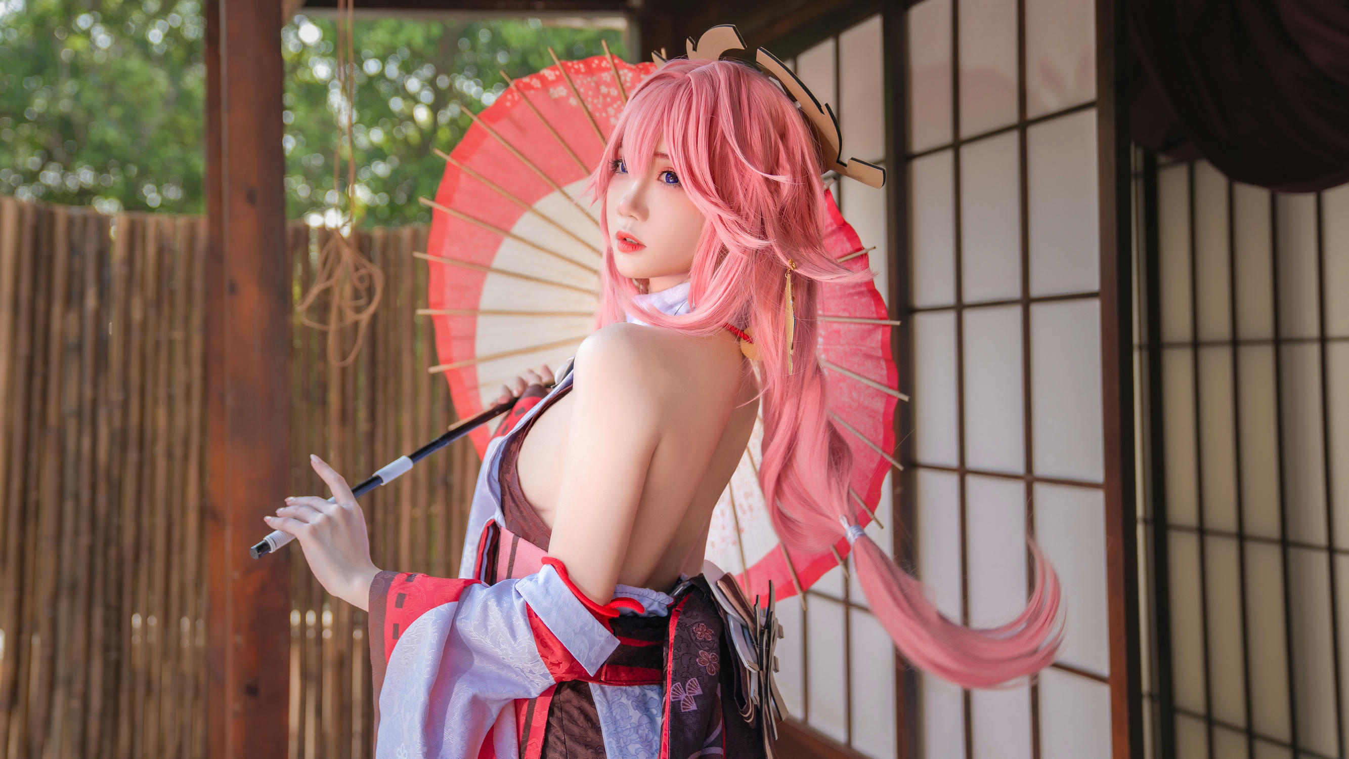 焖焖碳 NO.032 八重神子[15P-135.2M]_第1集