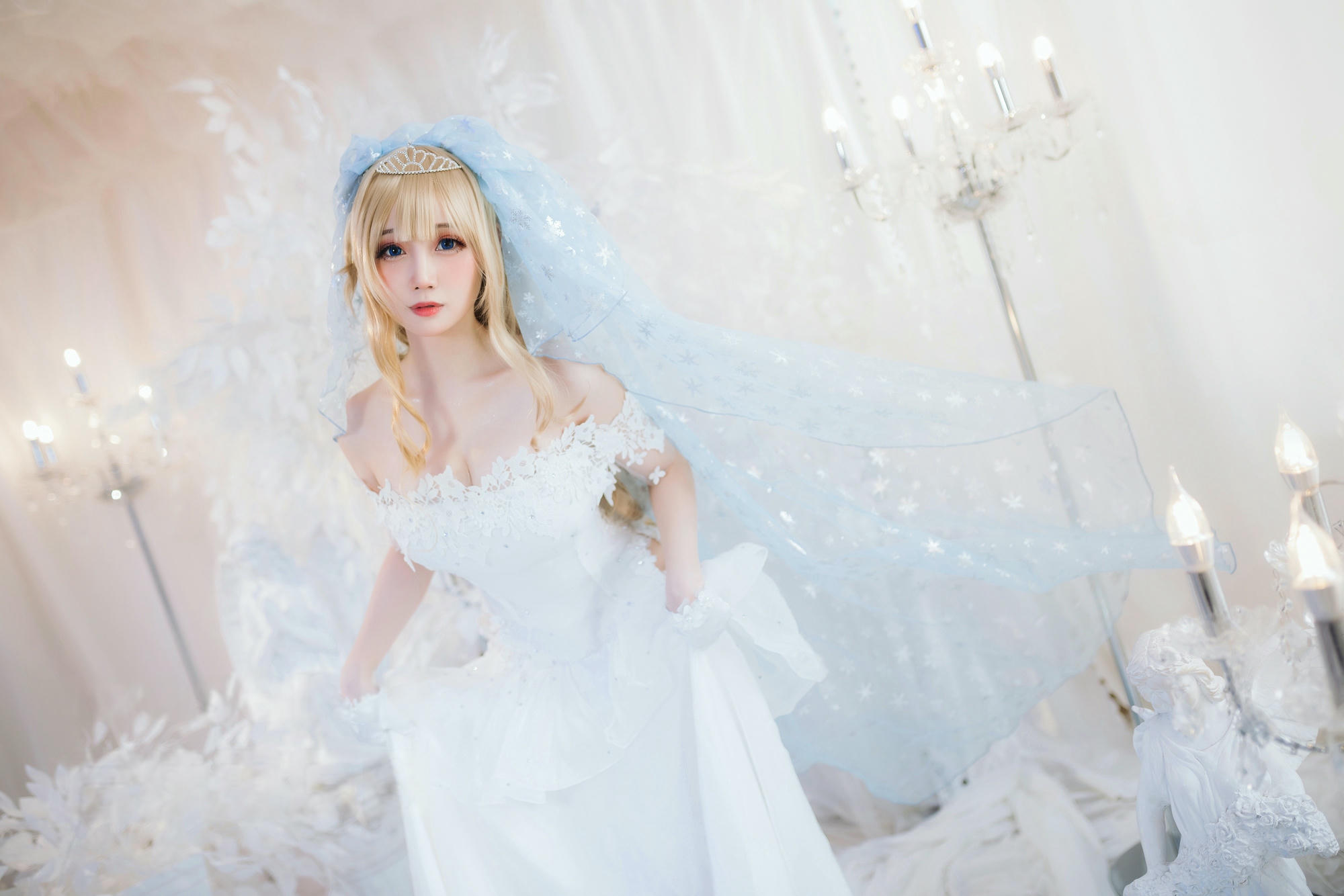 焖焖碳 NO.036 少女前线 索米 婚纱[42P 148.8M]_第1集