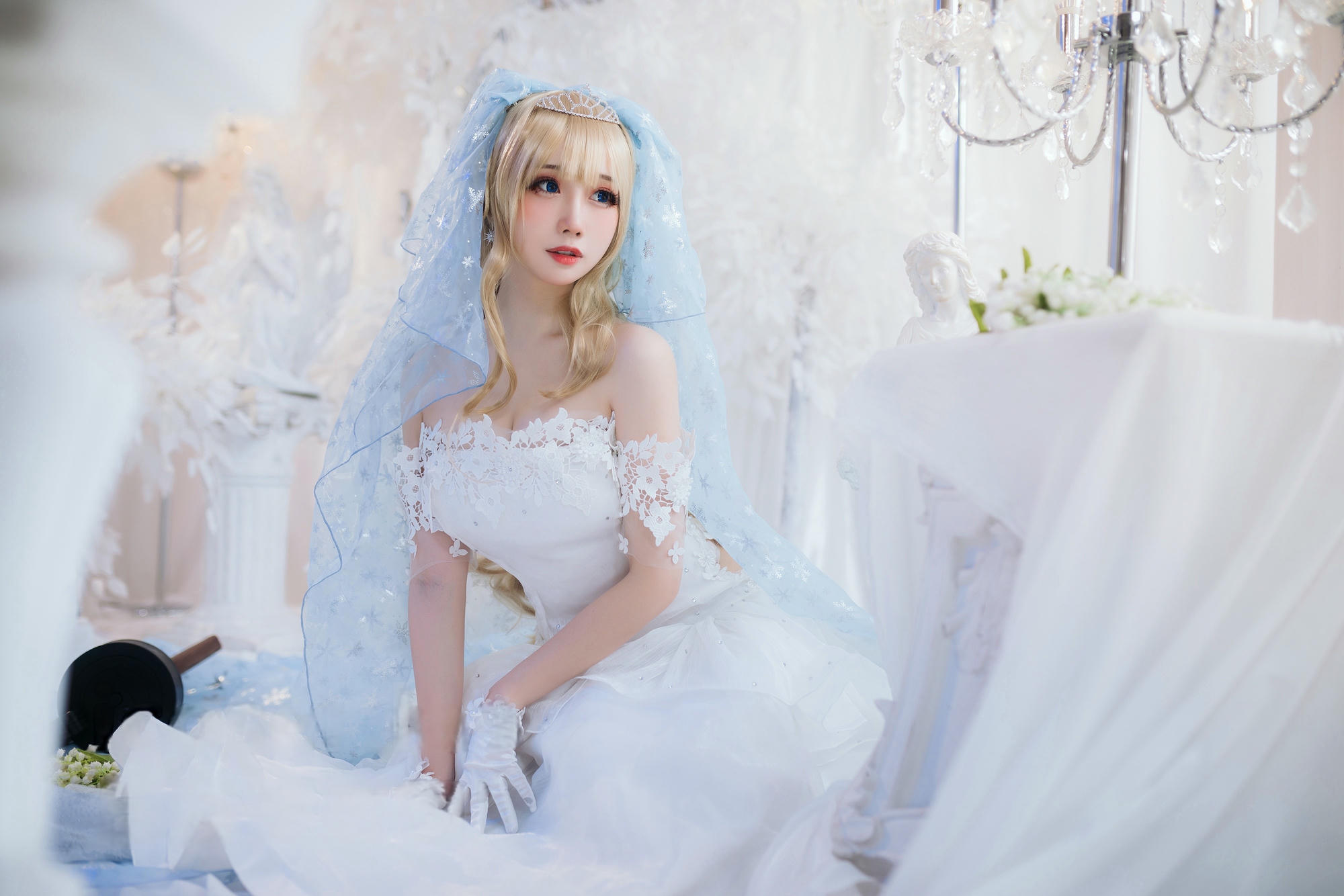 焖焖碳 NO.036 少女前线 索米 婚纱[42P 148.8M]_第1集