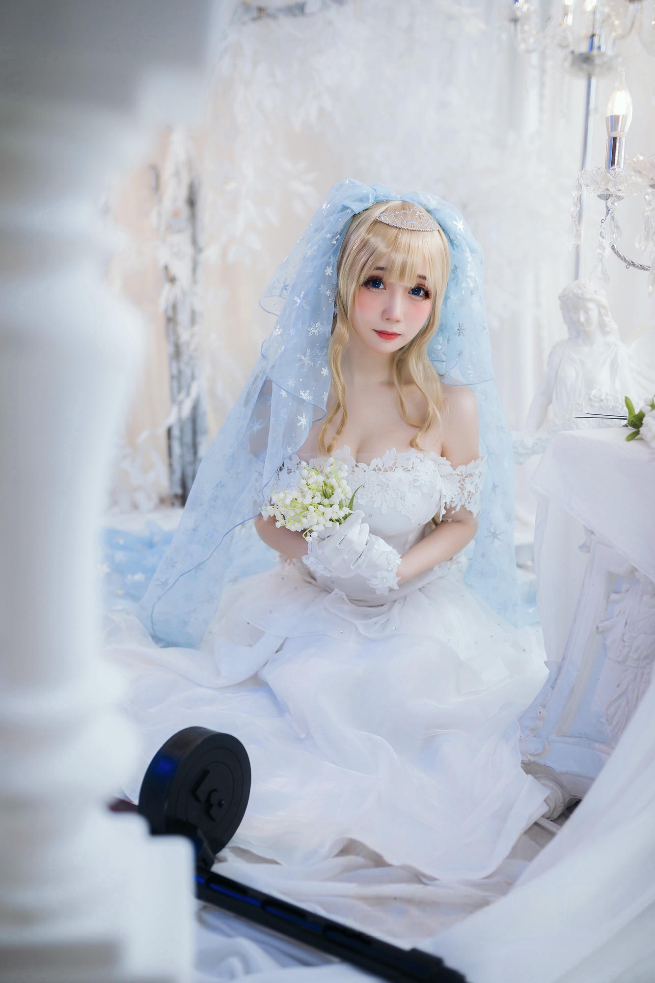 焖焖碳 NO.036 少女前线 索米 婚纱[42P 148.8M]_第1集