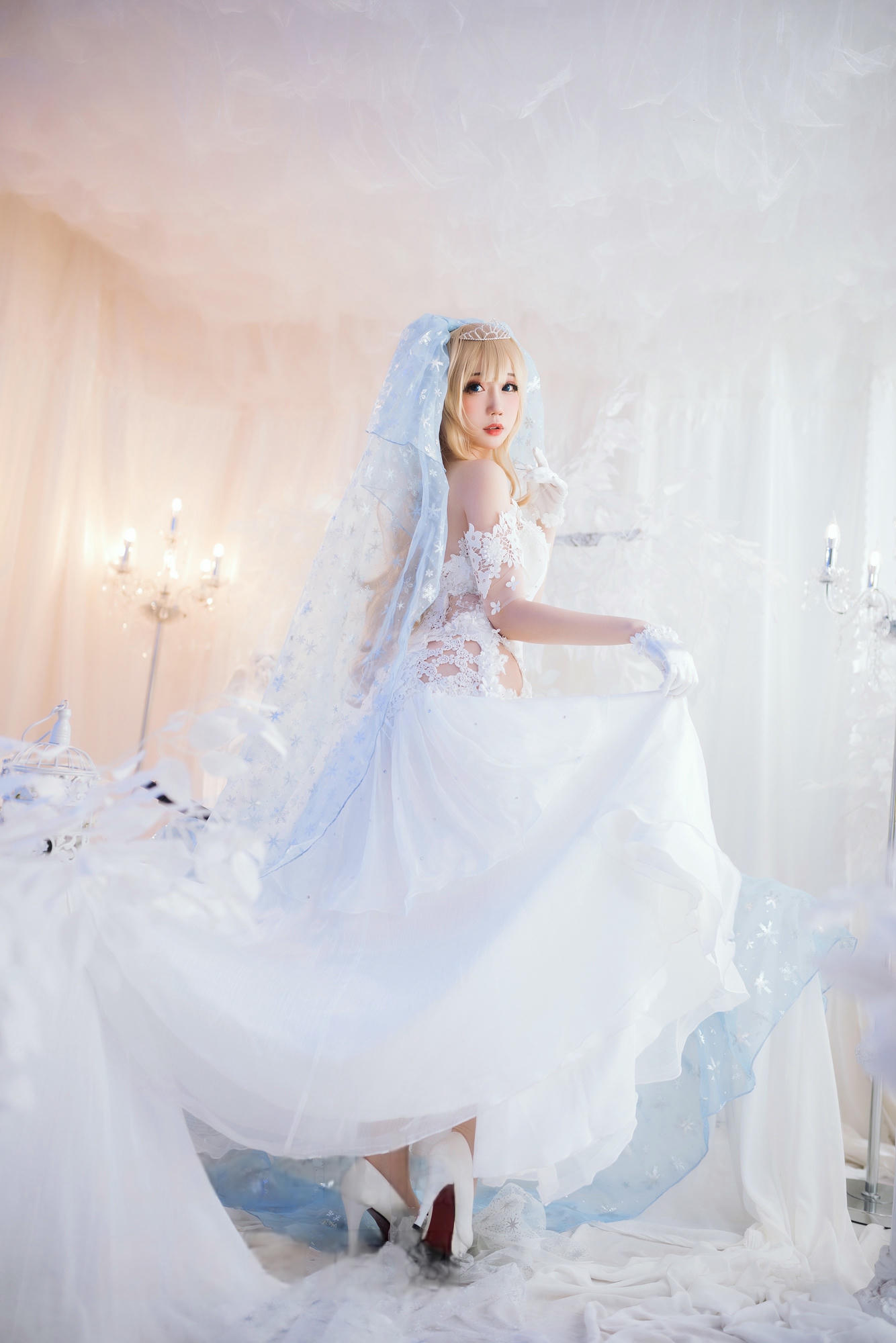 焖焖碳 NO.036 少女前线 索米 婚纱[42P 148.8M]_第1集