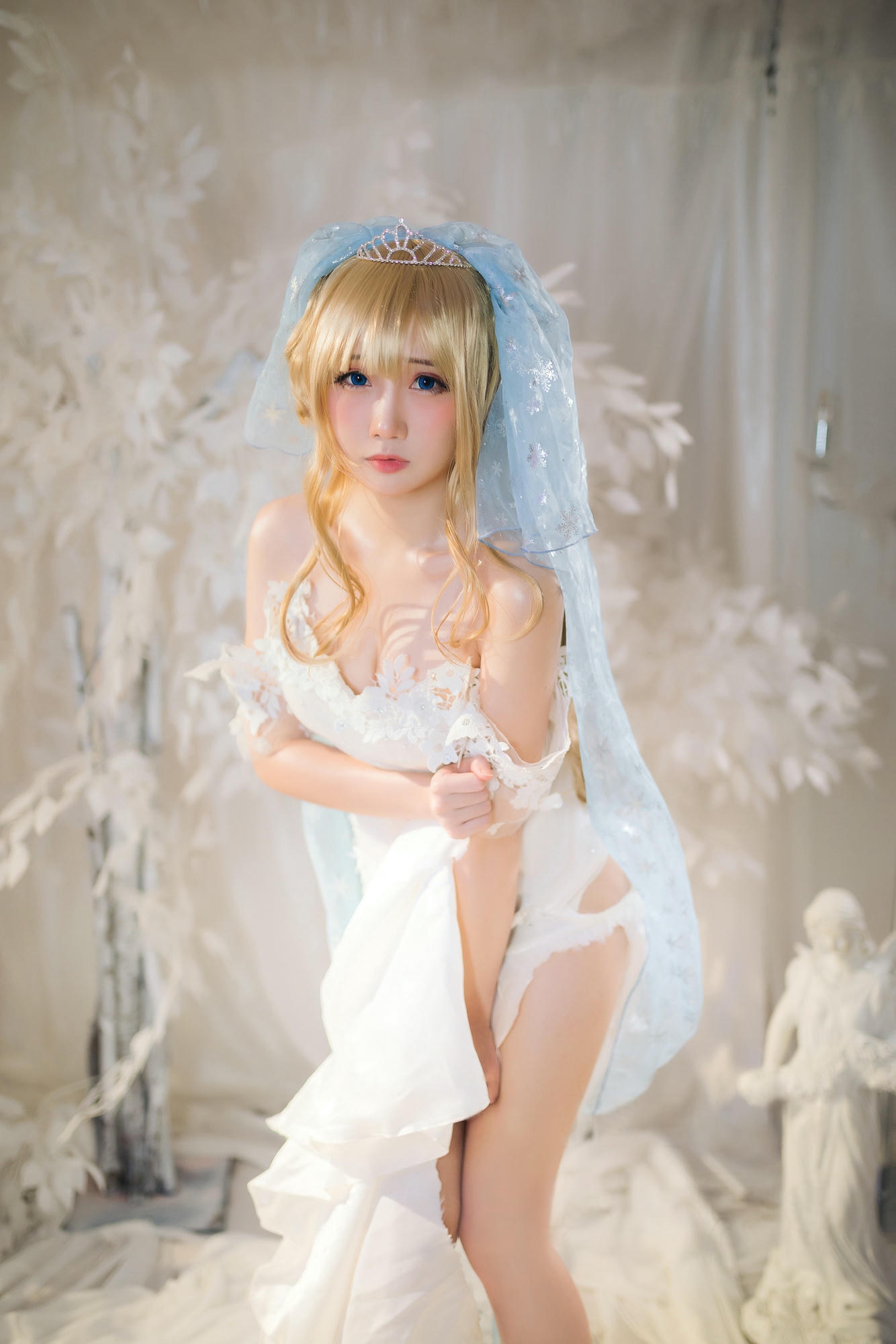 焖焖碳 NO.036 少女前线 索米 婚纱[42P 148.8M]_第3集