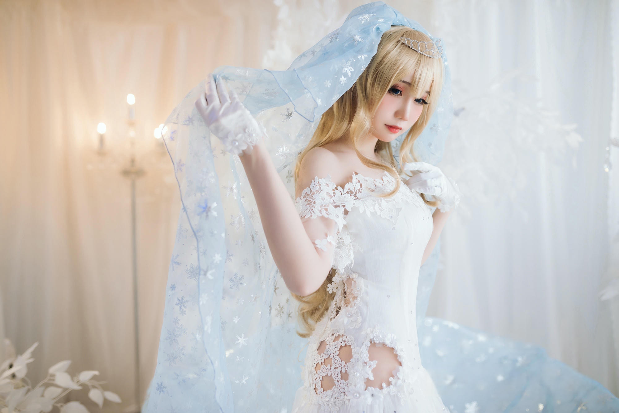 焖焖碳 NO.036 少女前线 索米 婚纱[42P 148.8M]_第1集