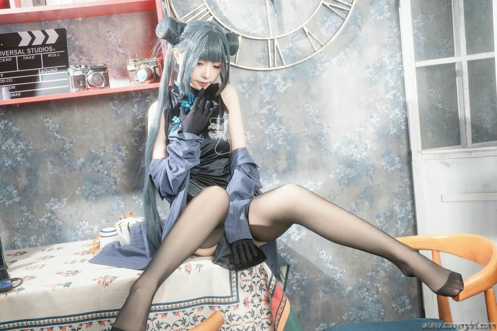 爆机少女喵小吉 NO.089 碧蓝档案-妃咲 [79P1V-435MB]_第4集