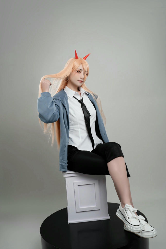 爆机少女喵小吉 NO.090 电锯人-帕瓦 [74P1V-368MB]_第2集