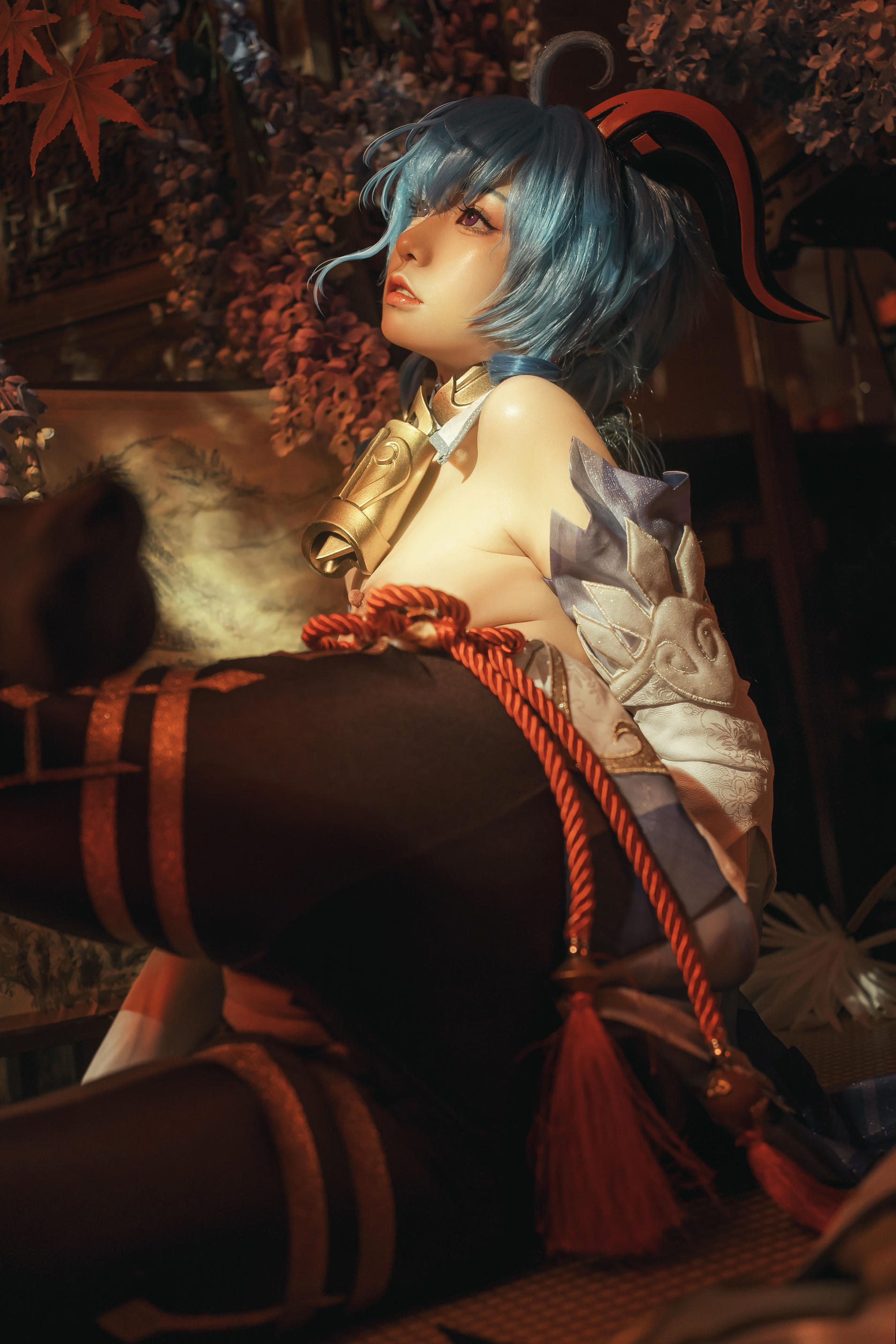 爆机少女喵小吉 NO.022 4月订阅T3 原神-甘雨 [61P1V 1.9GB]-Pic_第1集