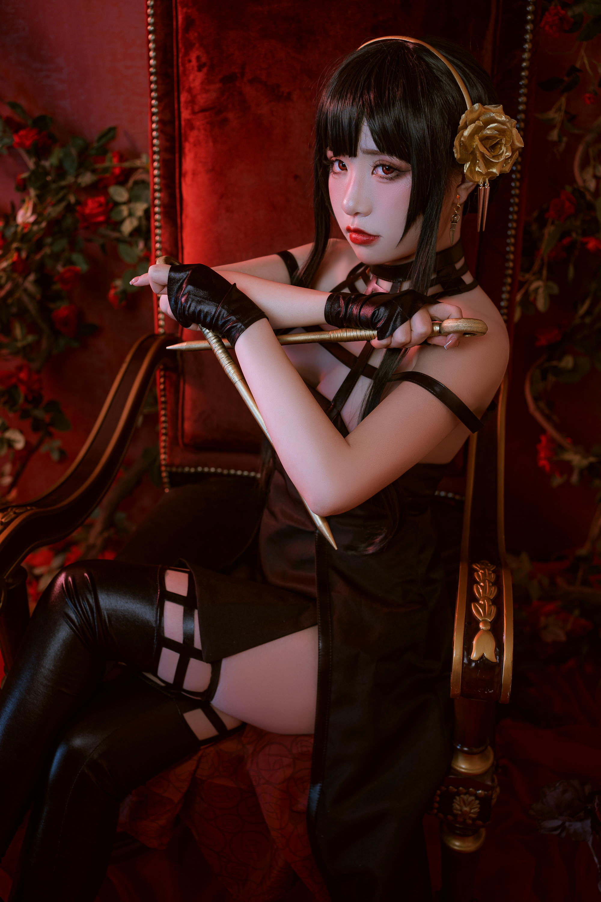 爆机少女喵小吉 NO.033 间谍过家家-约尔·福杰 [75P 2V 1.91GB]-Pic_第1集