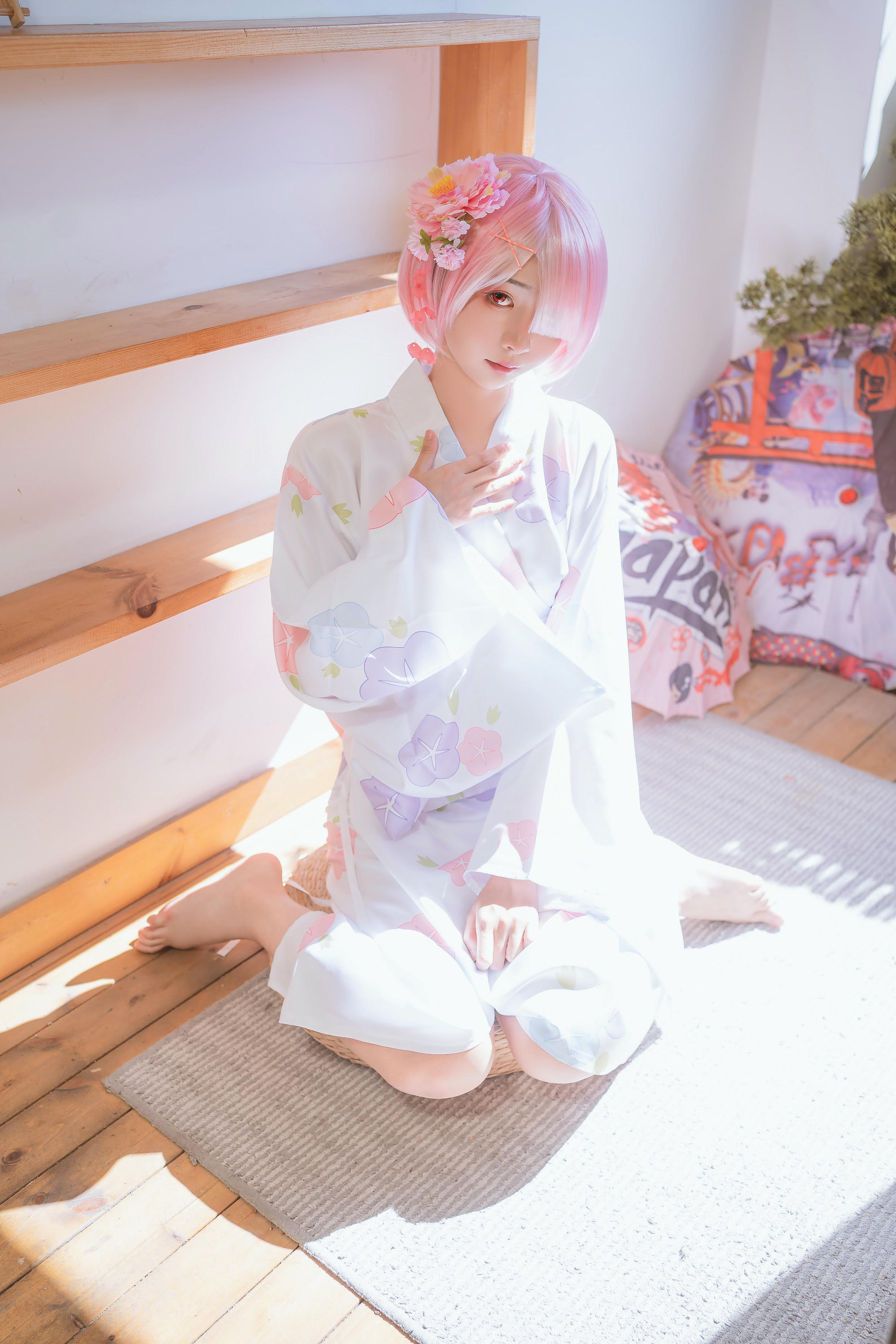爆机少女喵小吉 NO.044 双子：金鱼&拉姆蕾姆 [102P4V 4.77GB]-Pic_第1集
