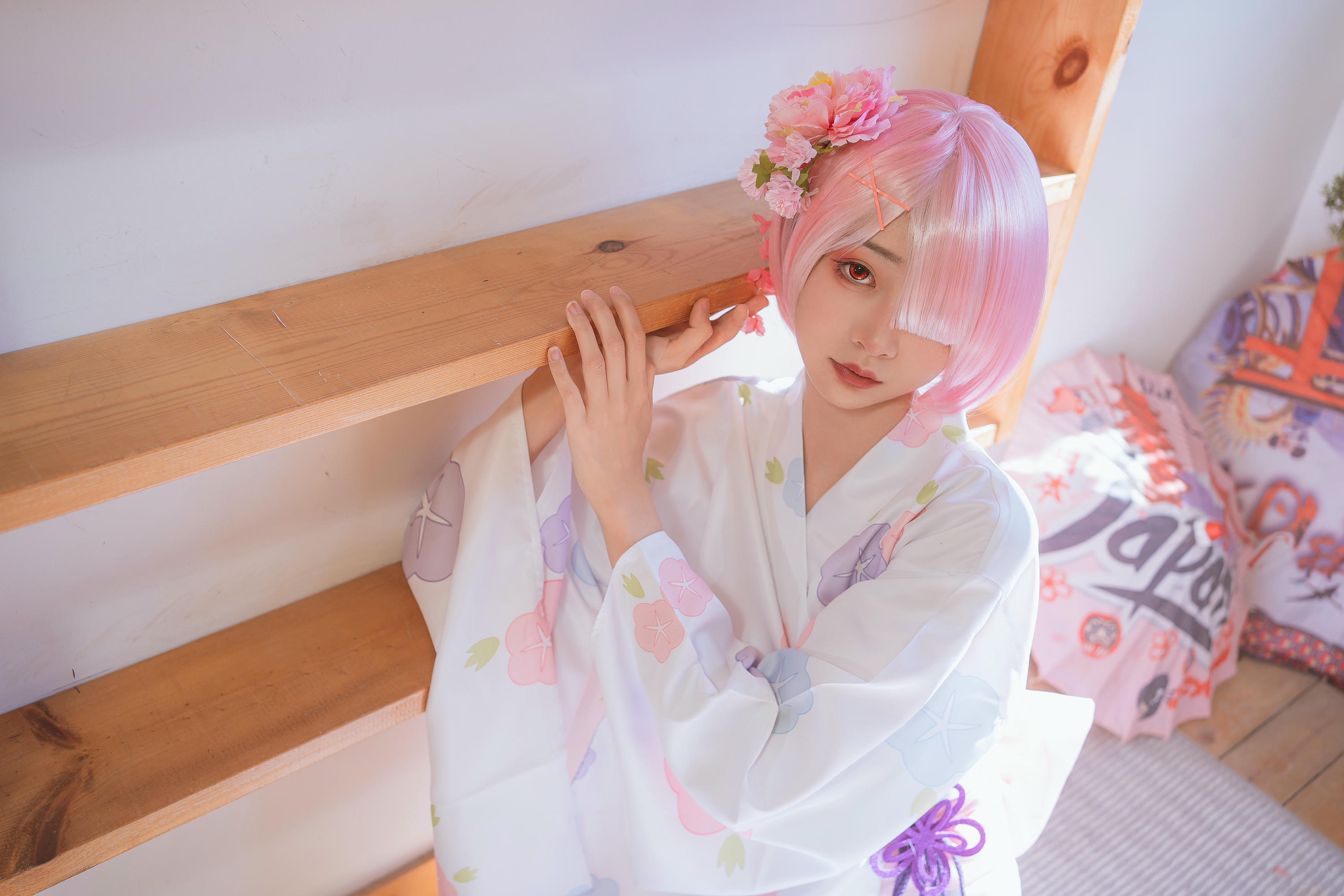 爆机少女喵小吉 NO.044 双子：金鱼&拉姆蕾姆 [102P4V 4.77GB]-Pic_第1集